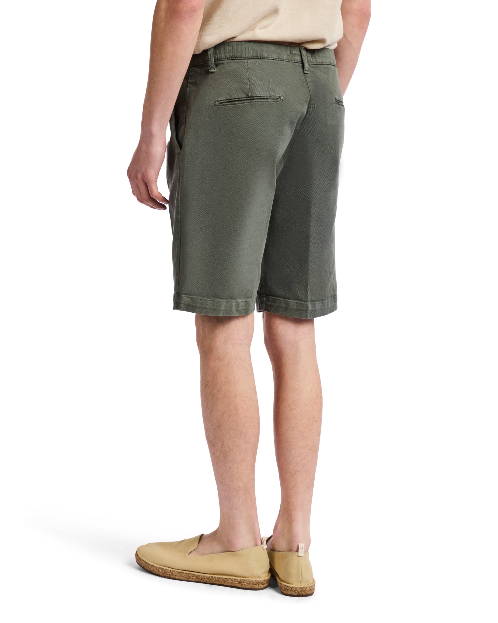 Bermuda Easton militare con pinces