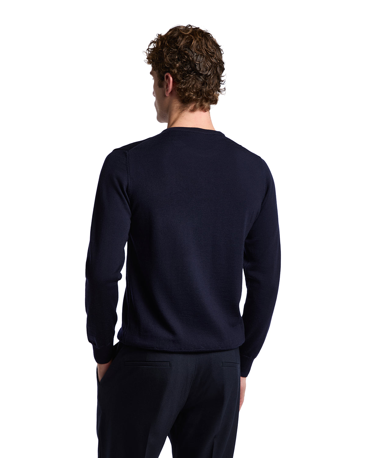 Gargantilla Furore de lana merino Tollegno azul