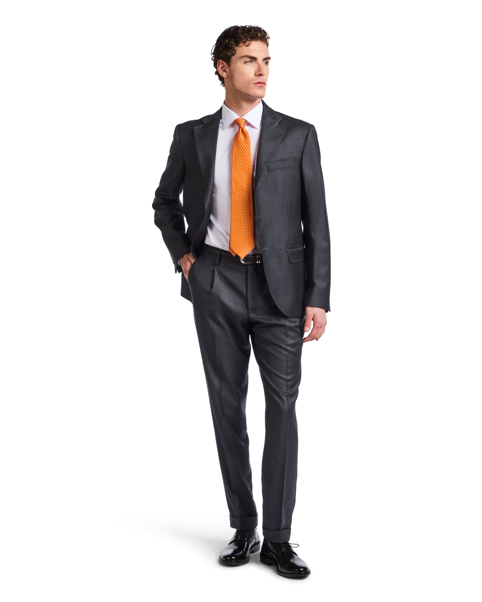 Canonico Anthracite Wool New Jersey Jacket