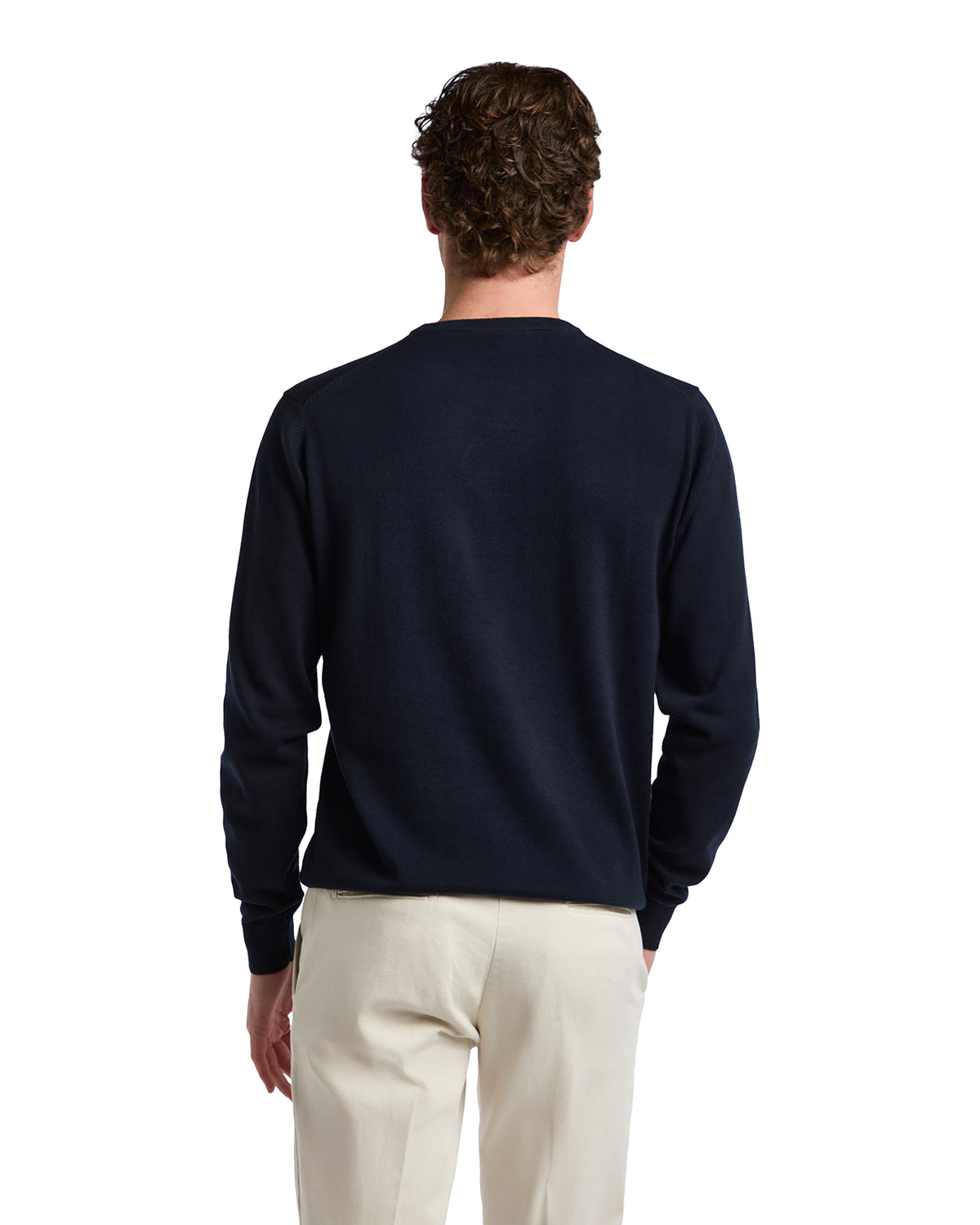 Ugo blue cotton sweater