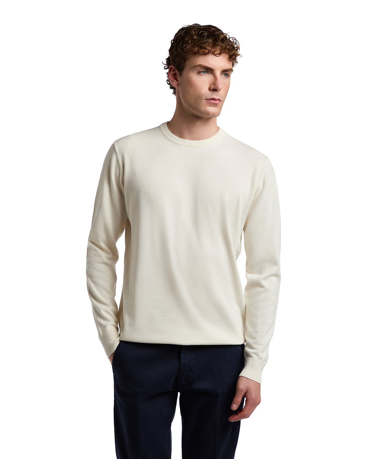 Ugo cream cotton sweater