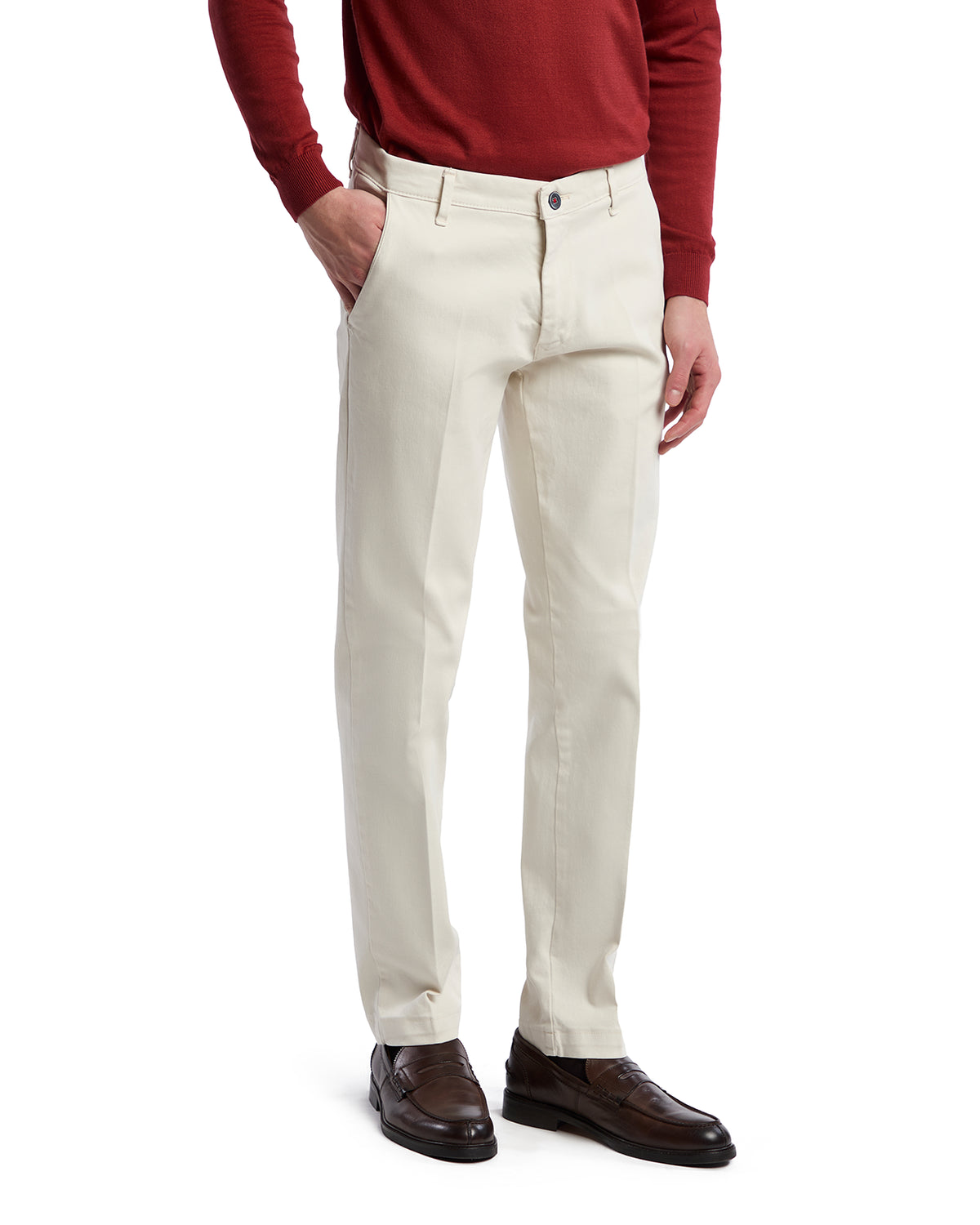 Cream-colored Jack trousers