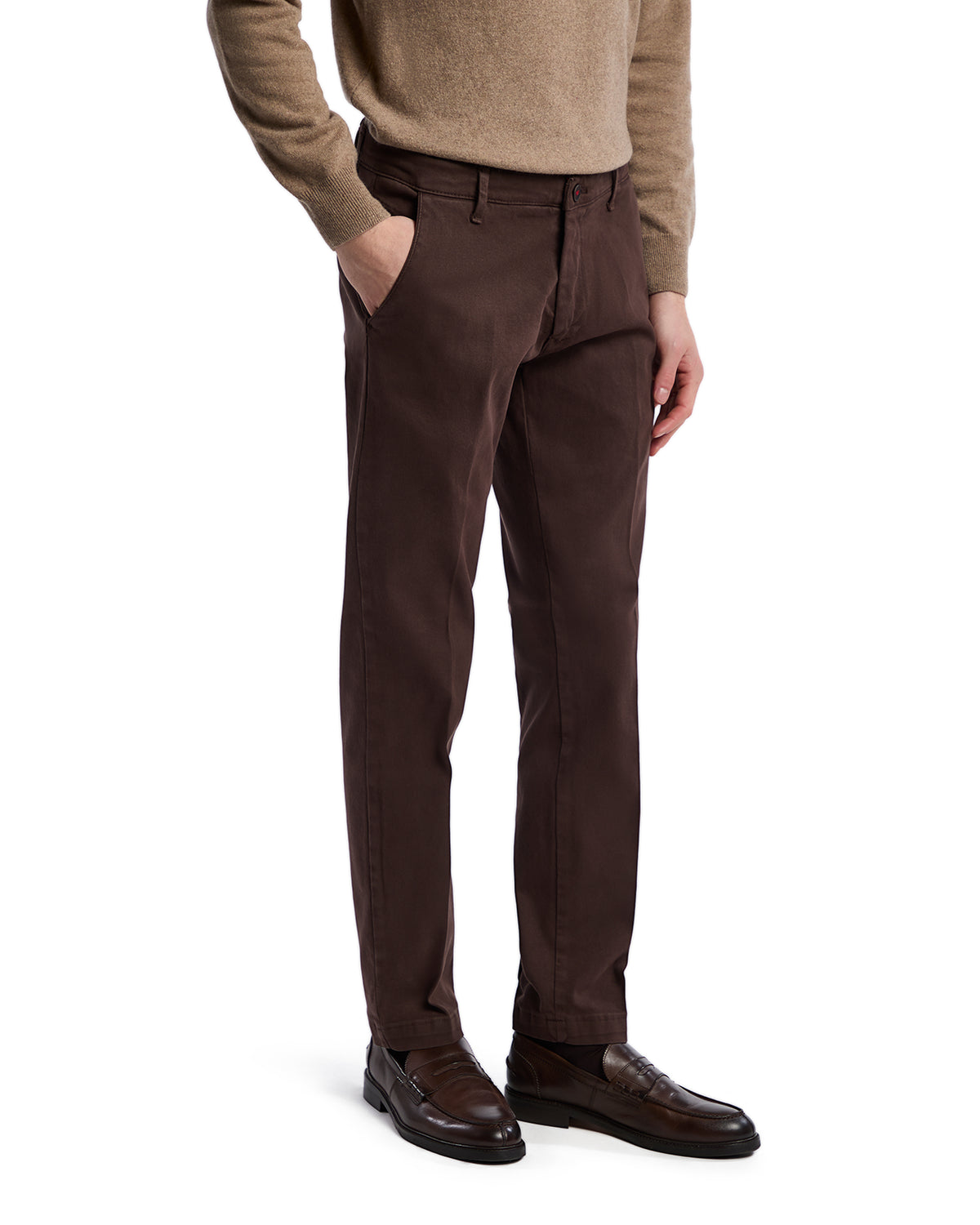 Dark brown armored Jack trousers