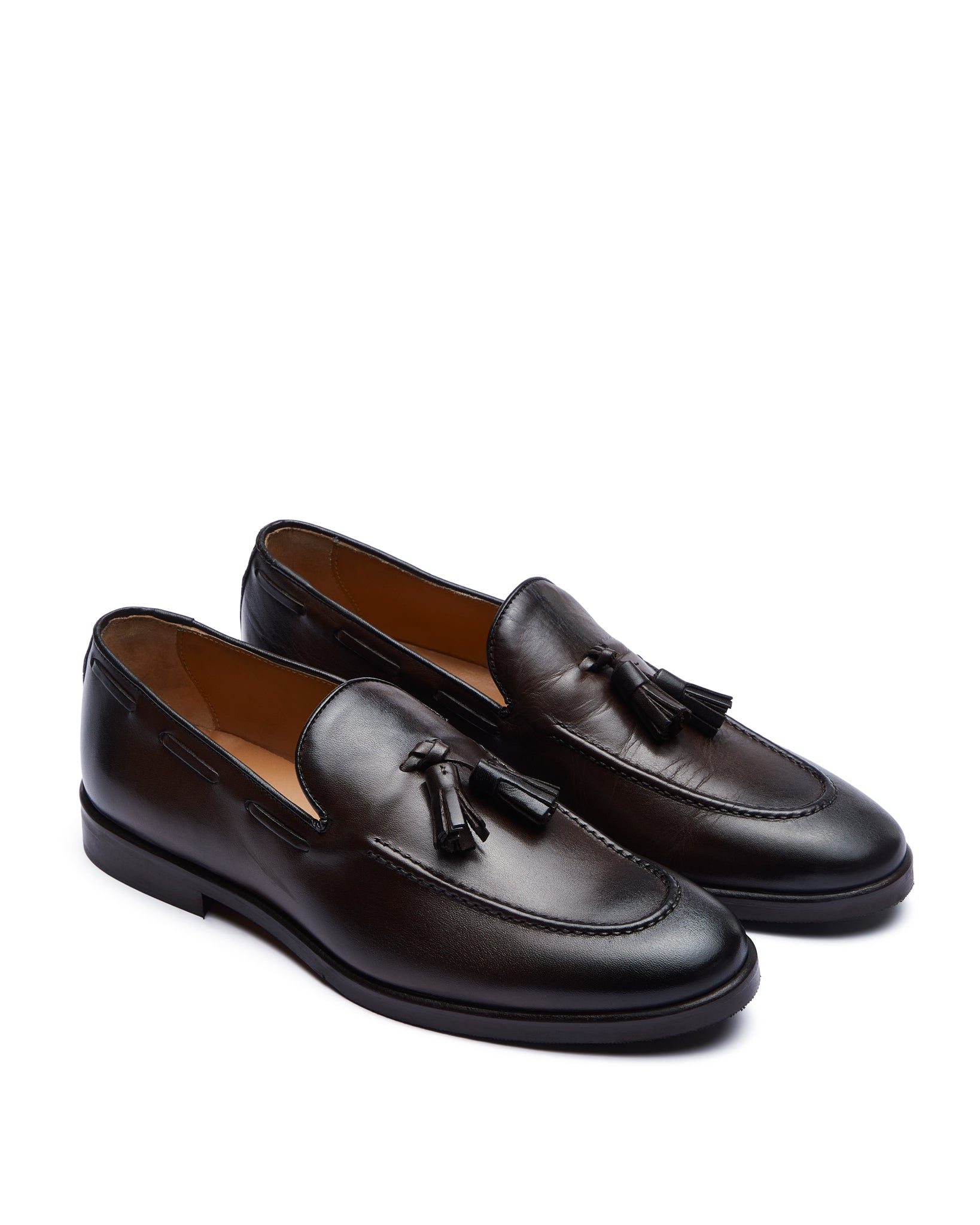 Jasper - dark brown leather moccasin