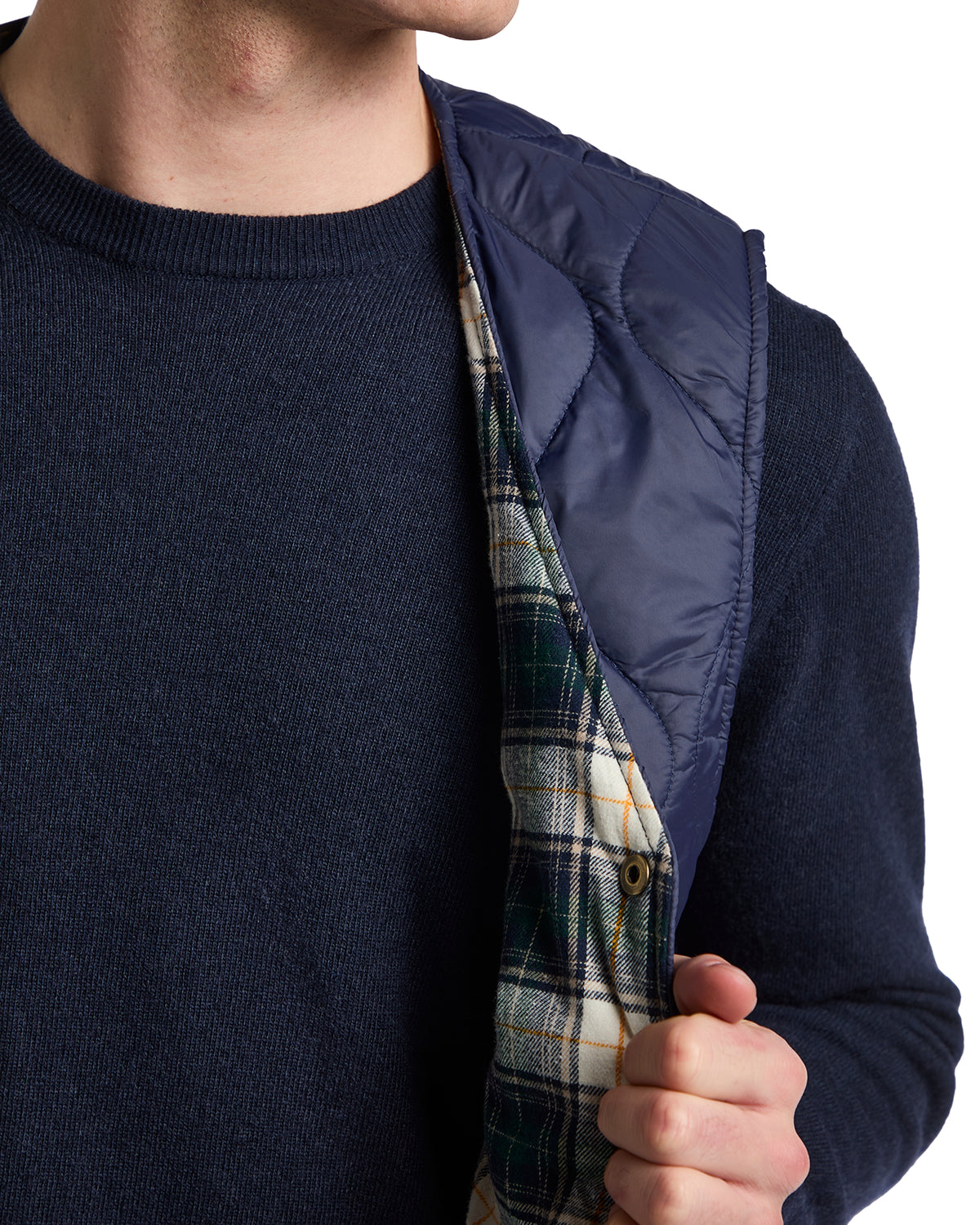 New Castle blue vest