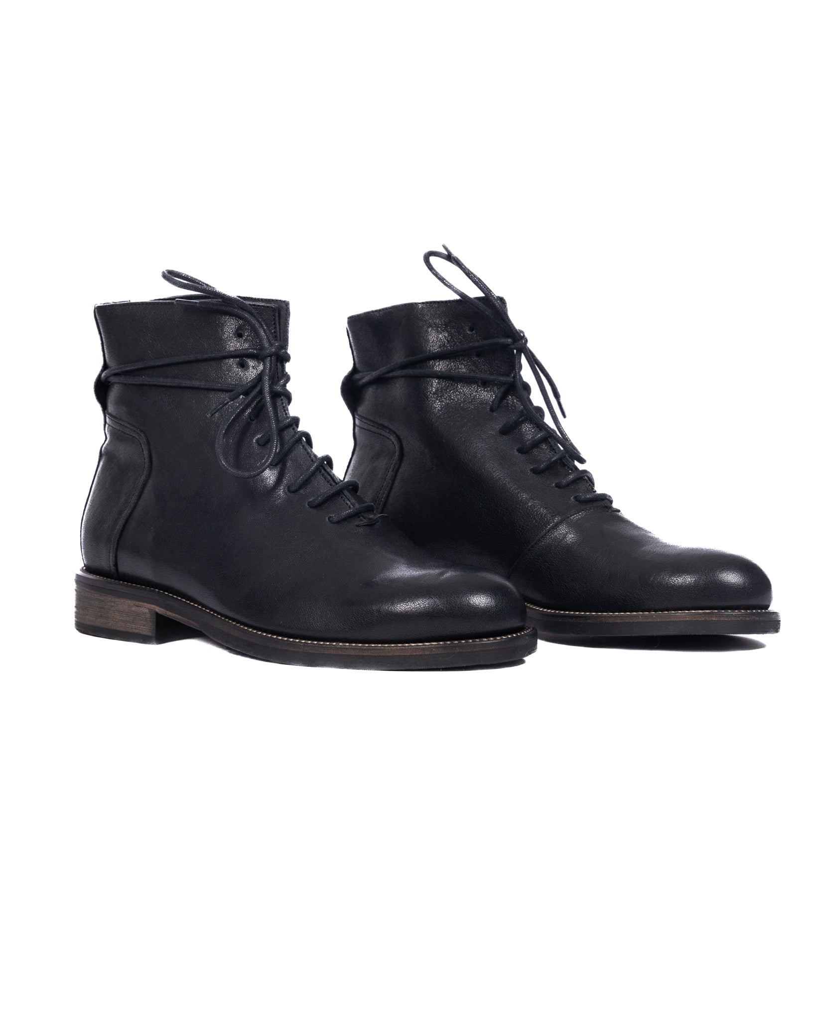 Houston - black leather boot