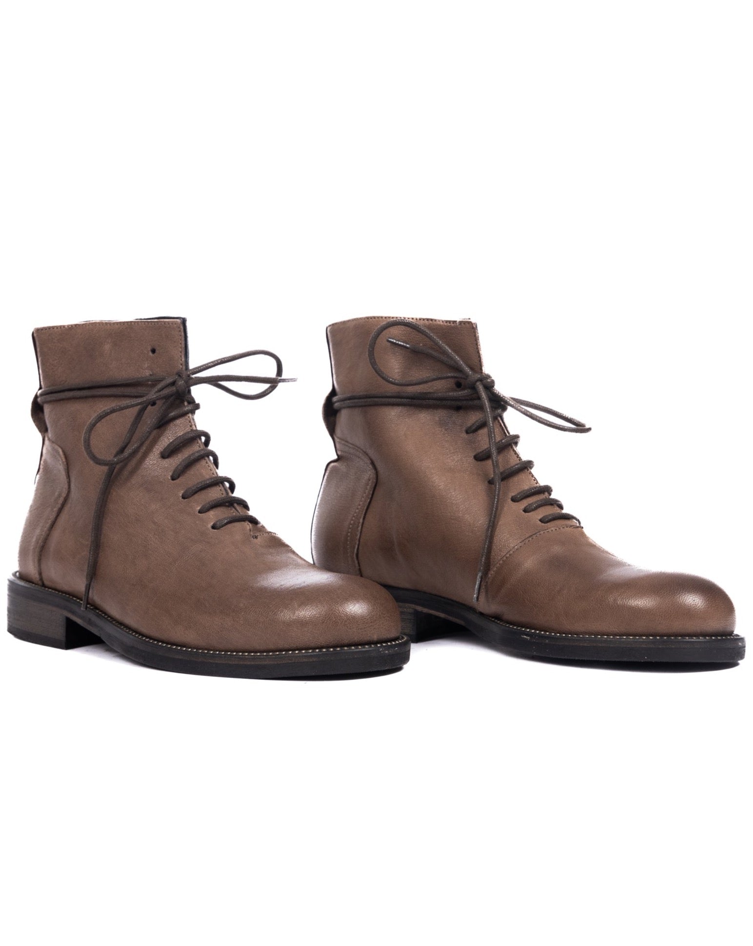 Houston - botte en cuir beige