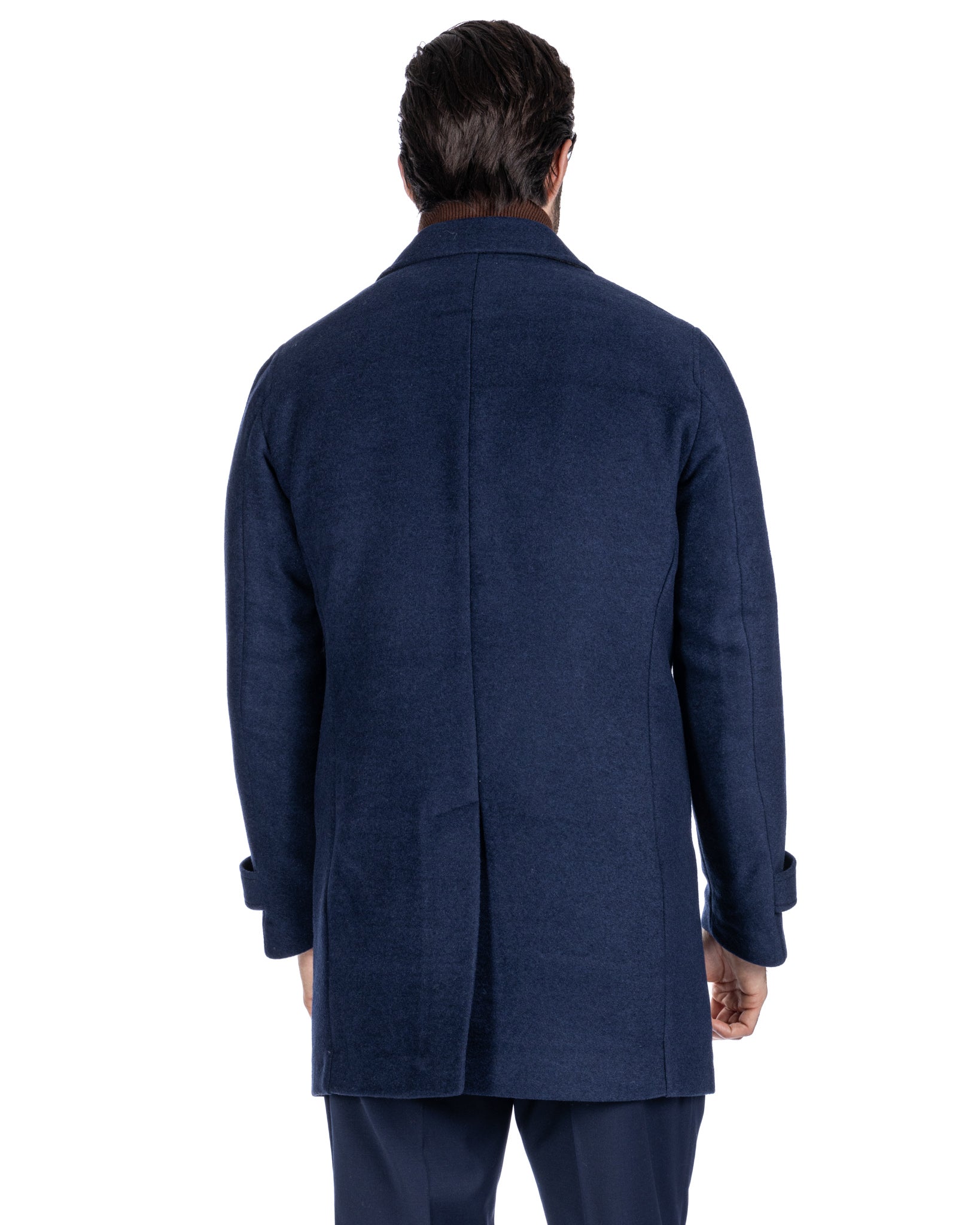 Philippe - blue single-breasted coat
