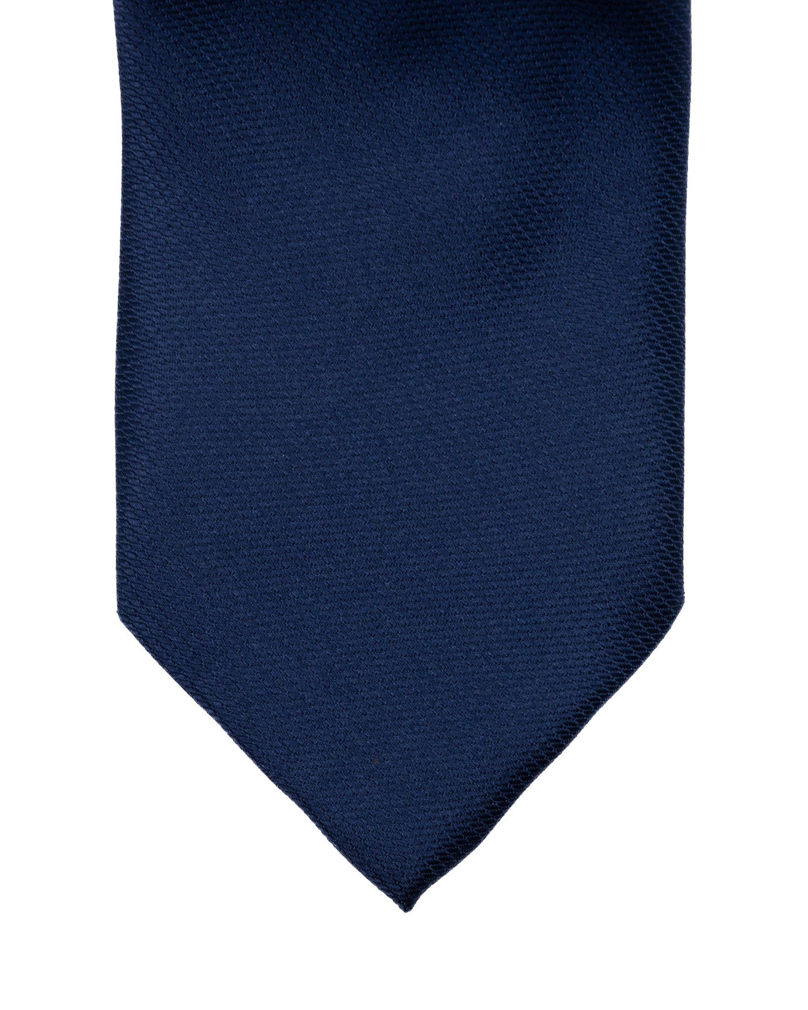 Tie - in blue woven silk