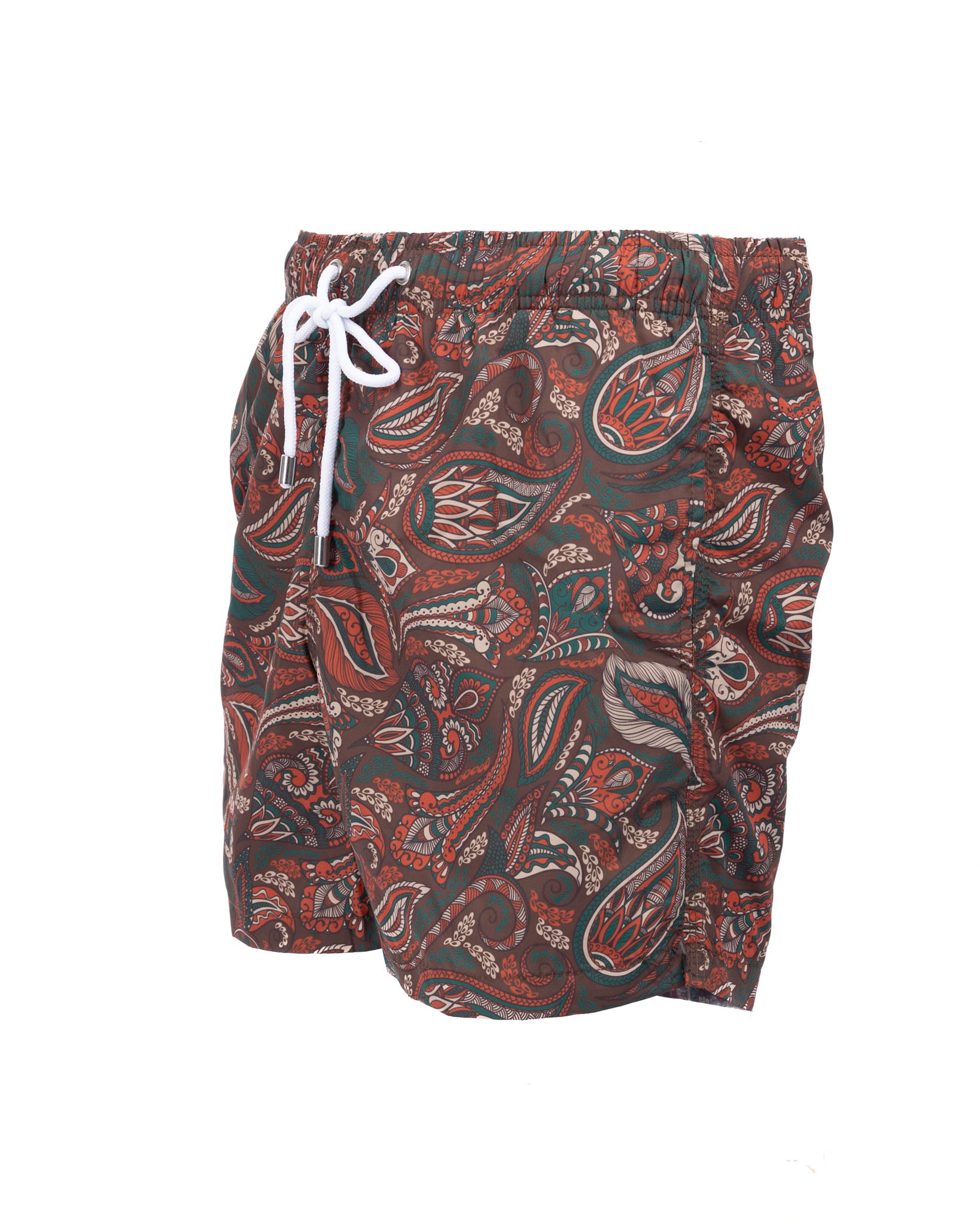 Paisley - orange patterned swimsuit