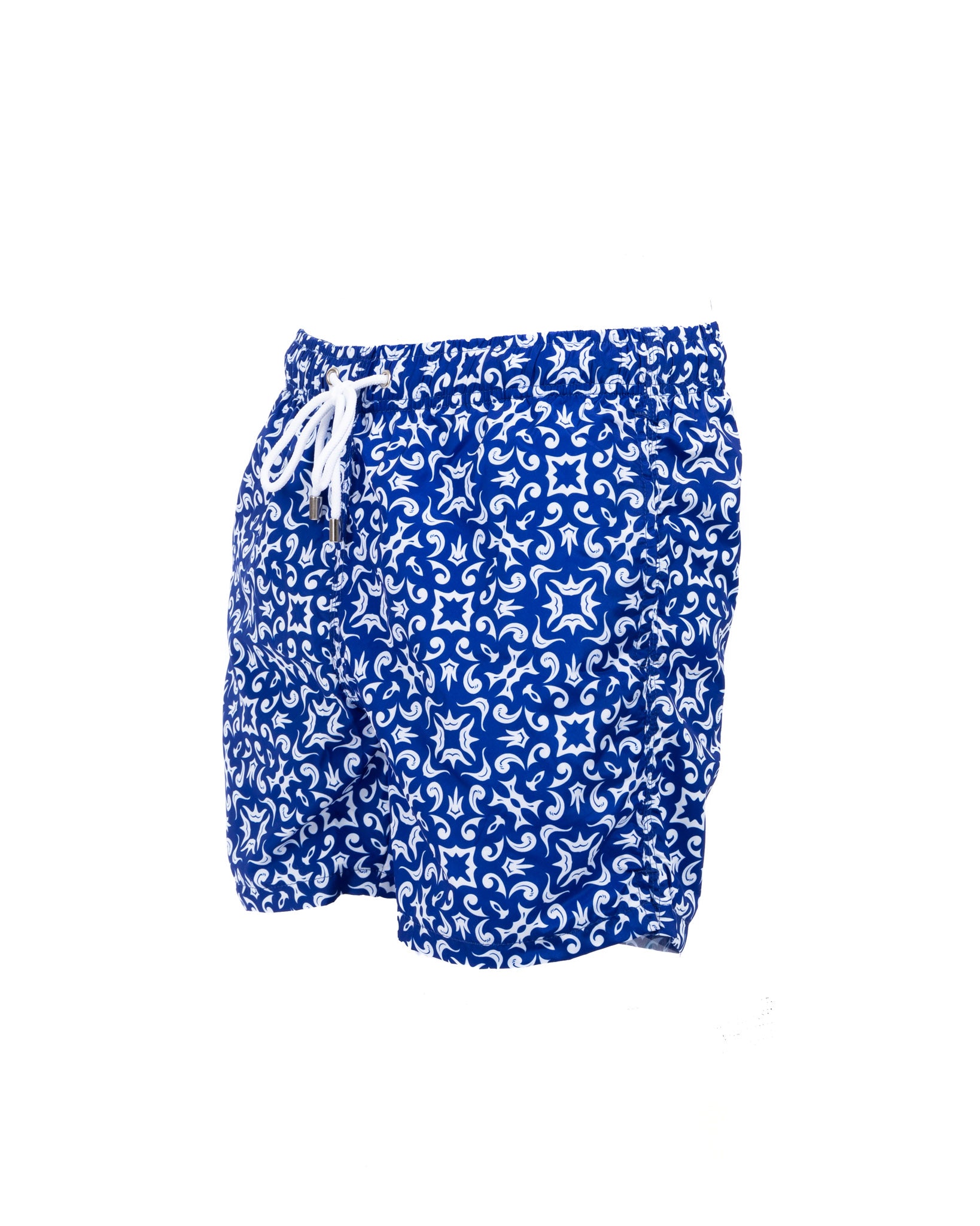 Majolica - maillot de bain bleu à motifs