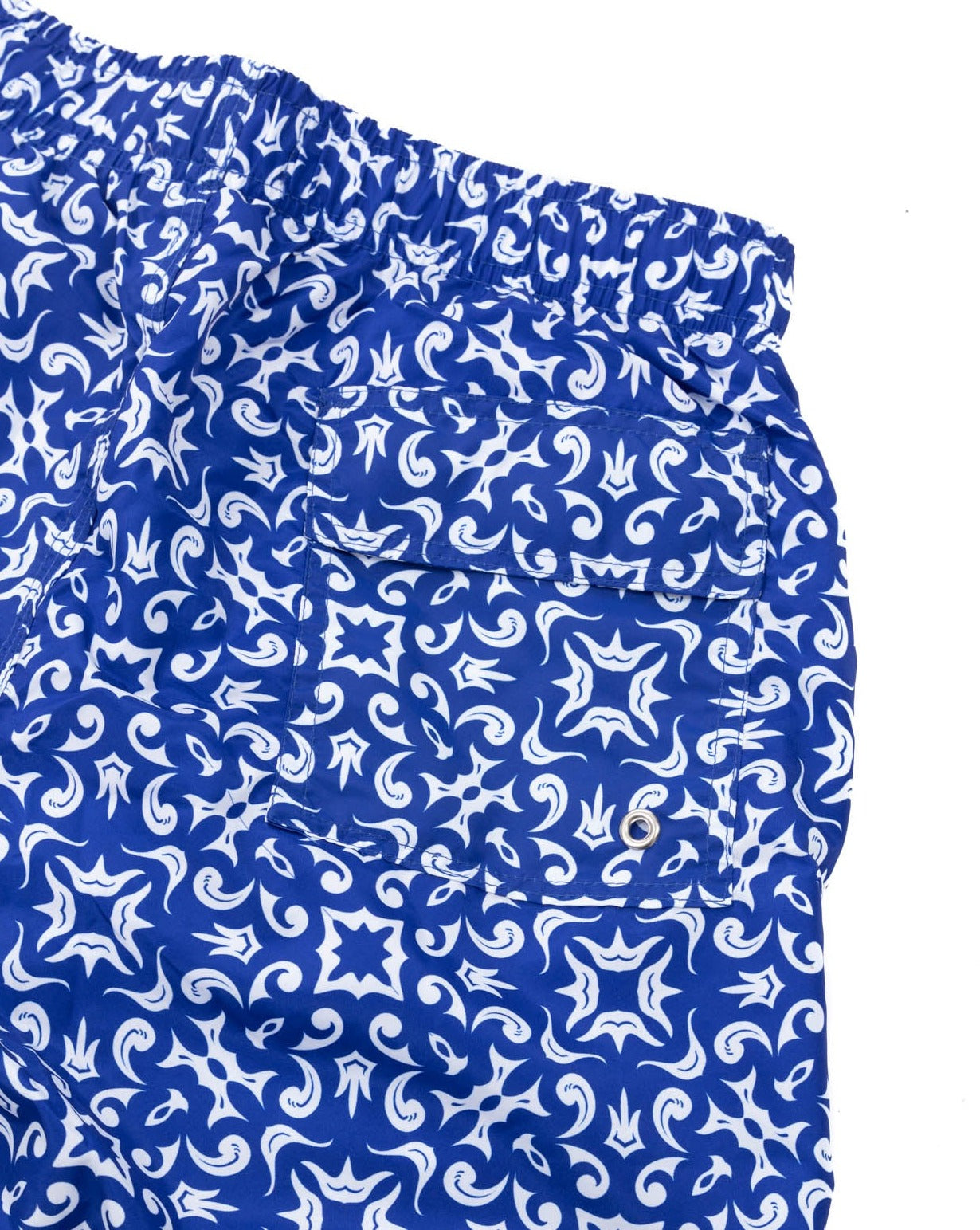 Majolica - maillot de bain bleu à motifs