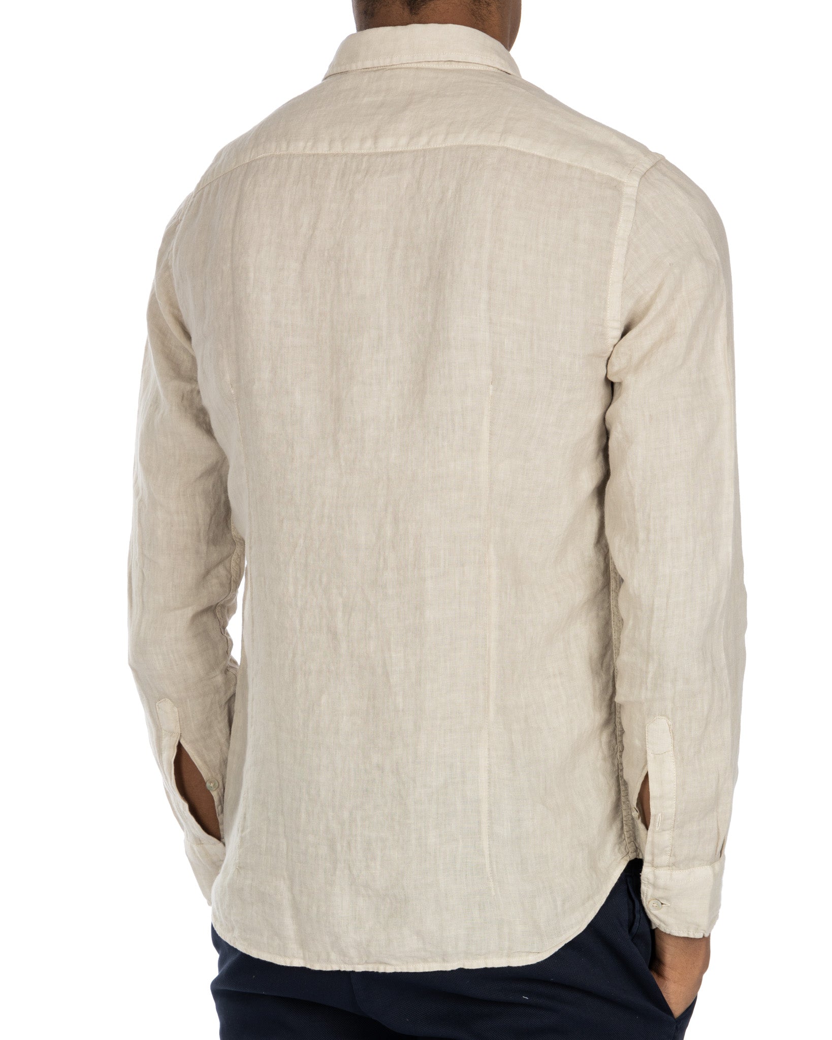 Montecarlo - chemise sable pur lin