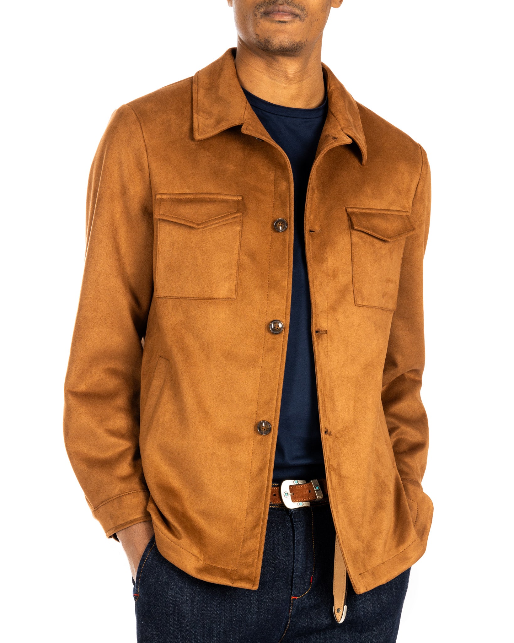 Meridion - camel suede jacket