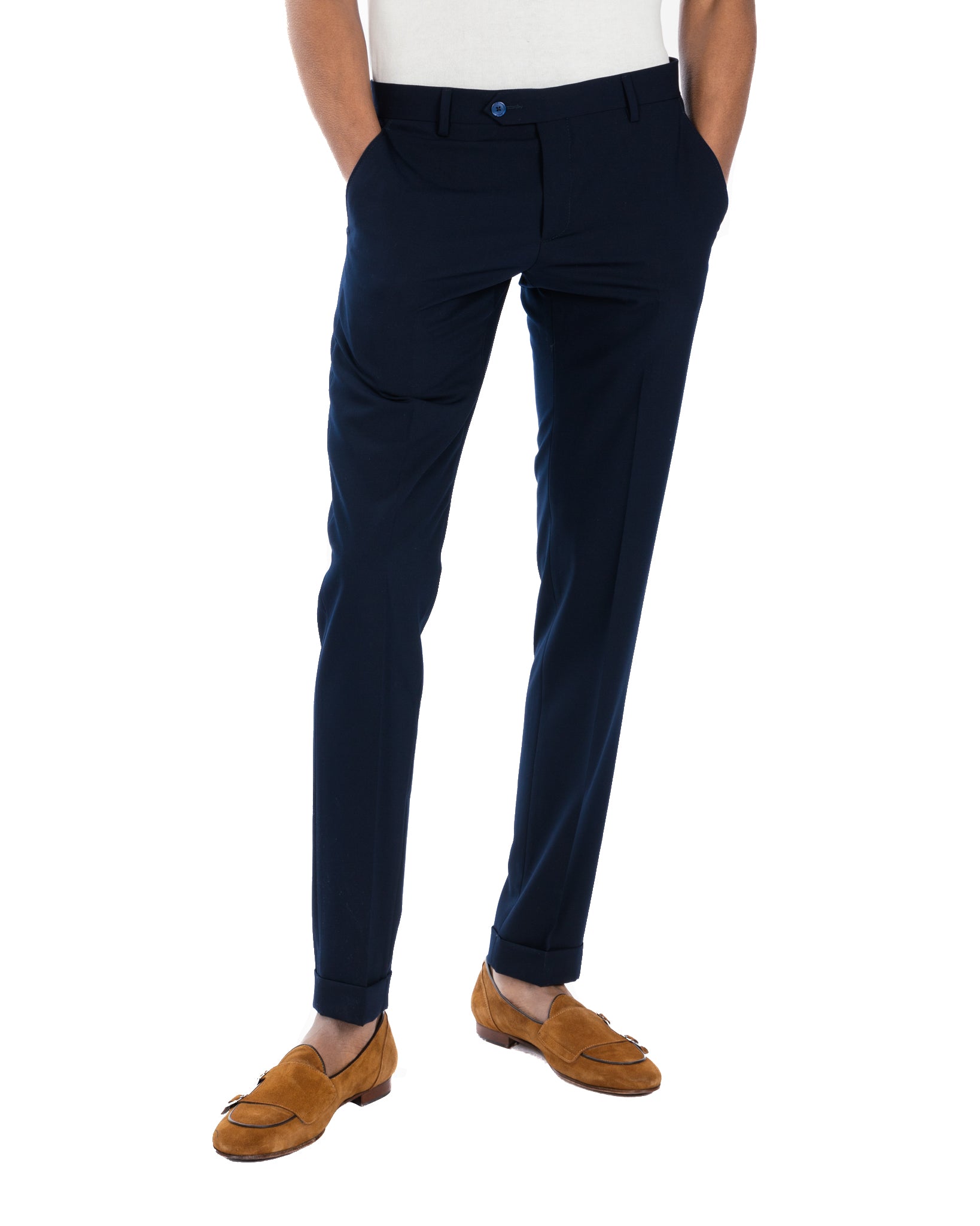Berlin - robe basique bleu foncé
