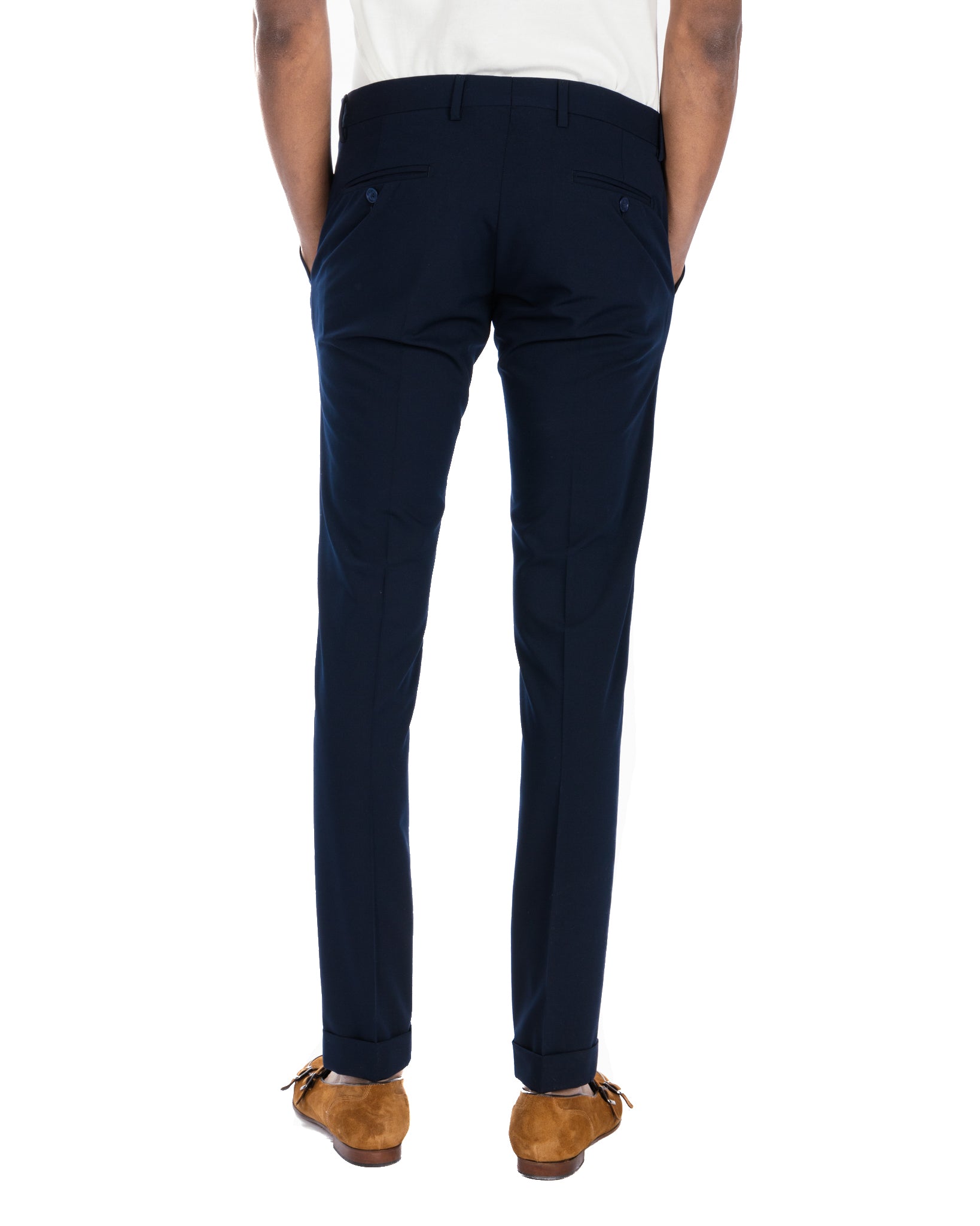 Berlin - robe basique bleu foncé