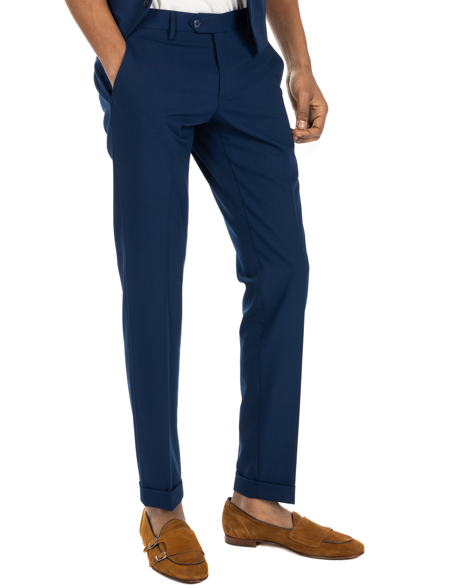 Berlin - robe bleue bleuet basique