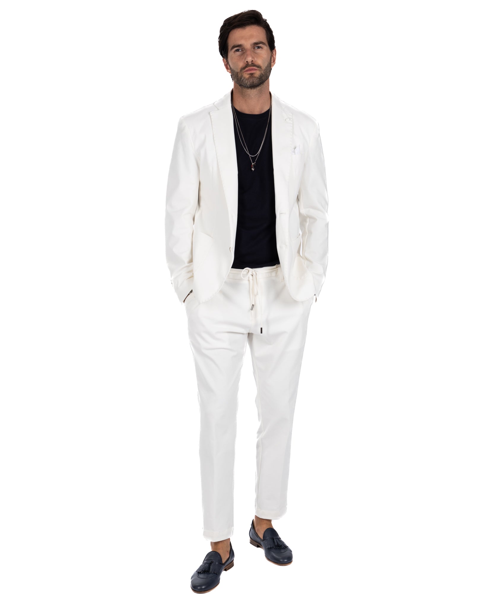 Shelby - cream suit