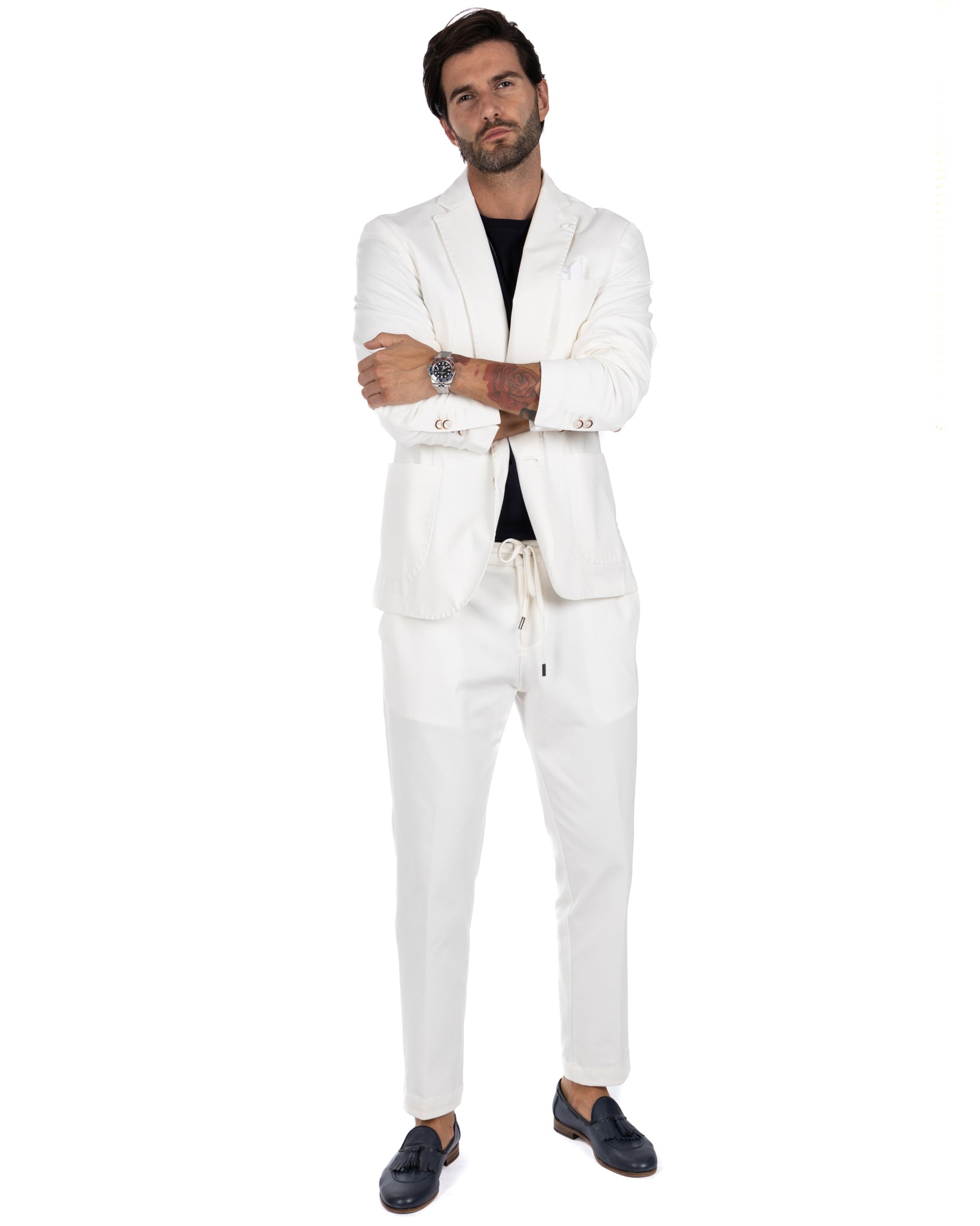 Shelby - cream suit