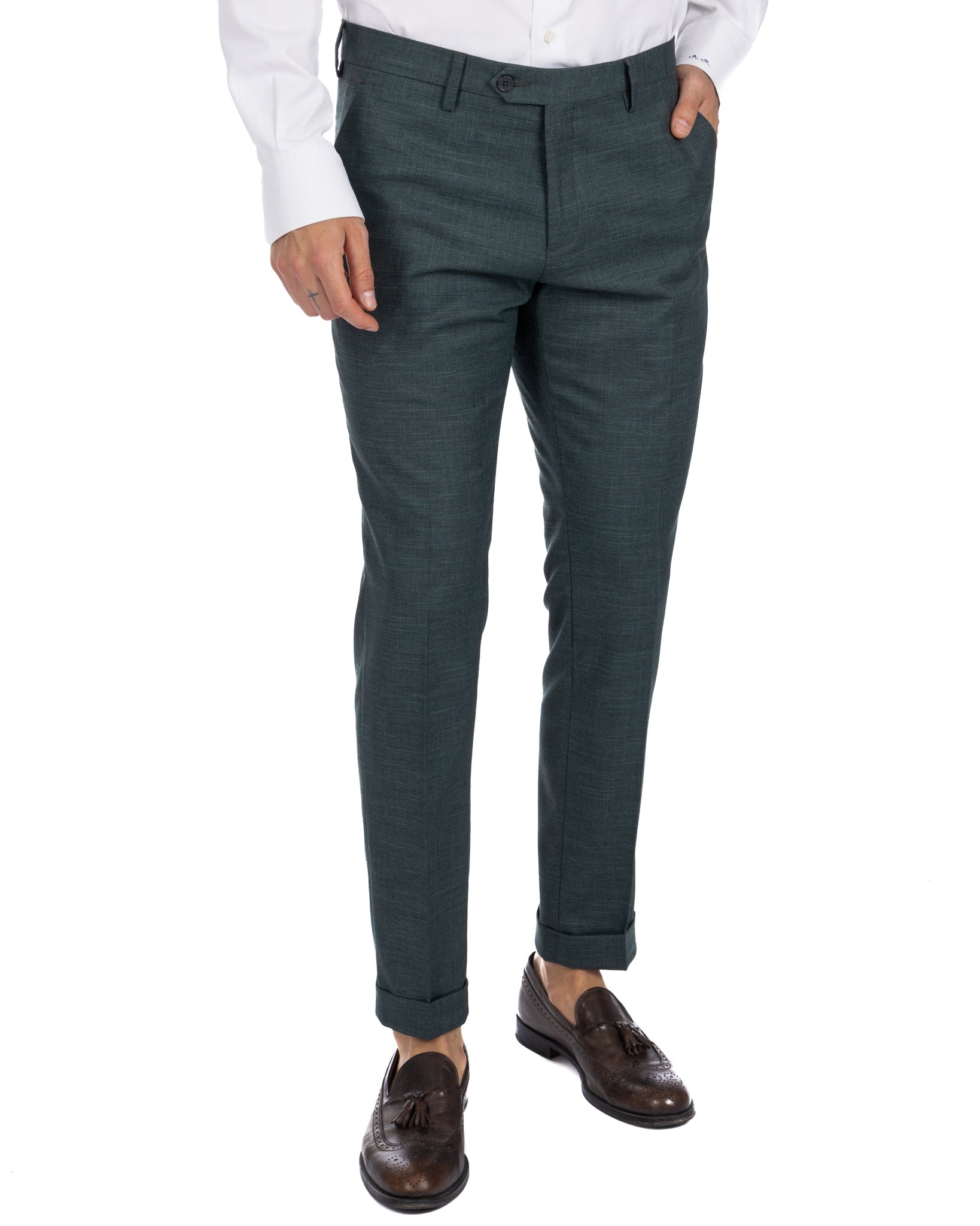 Lugano - green armored suit