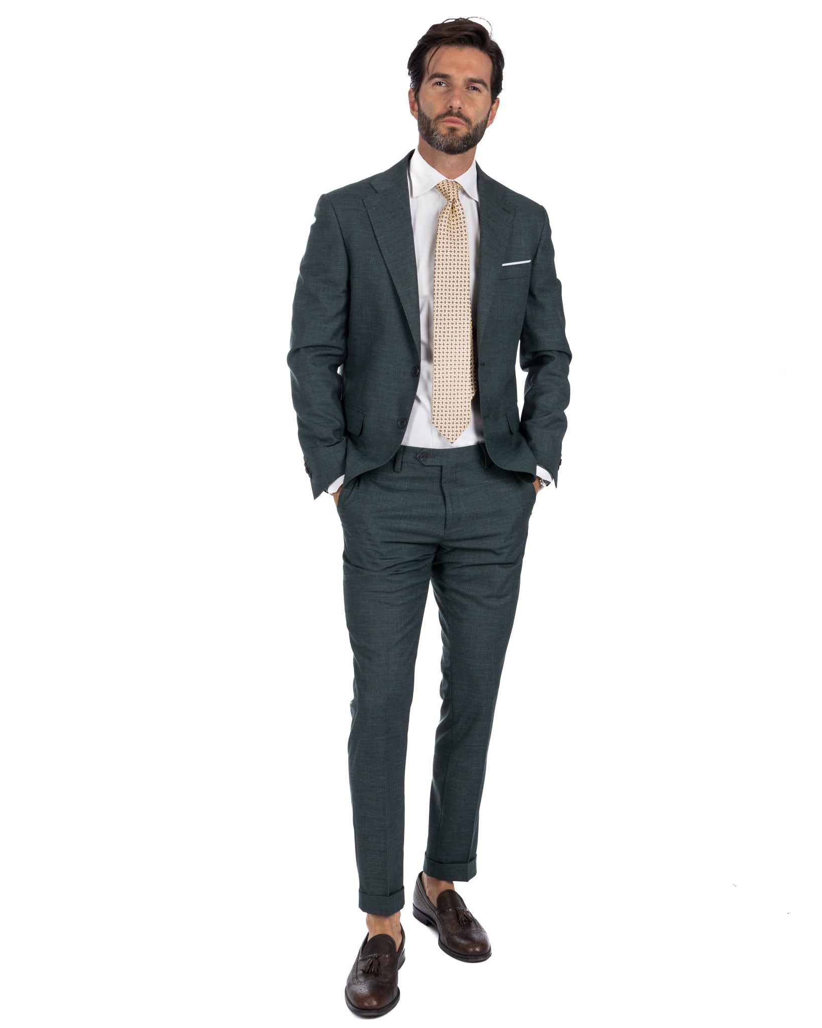 Lugano - green armored suit