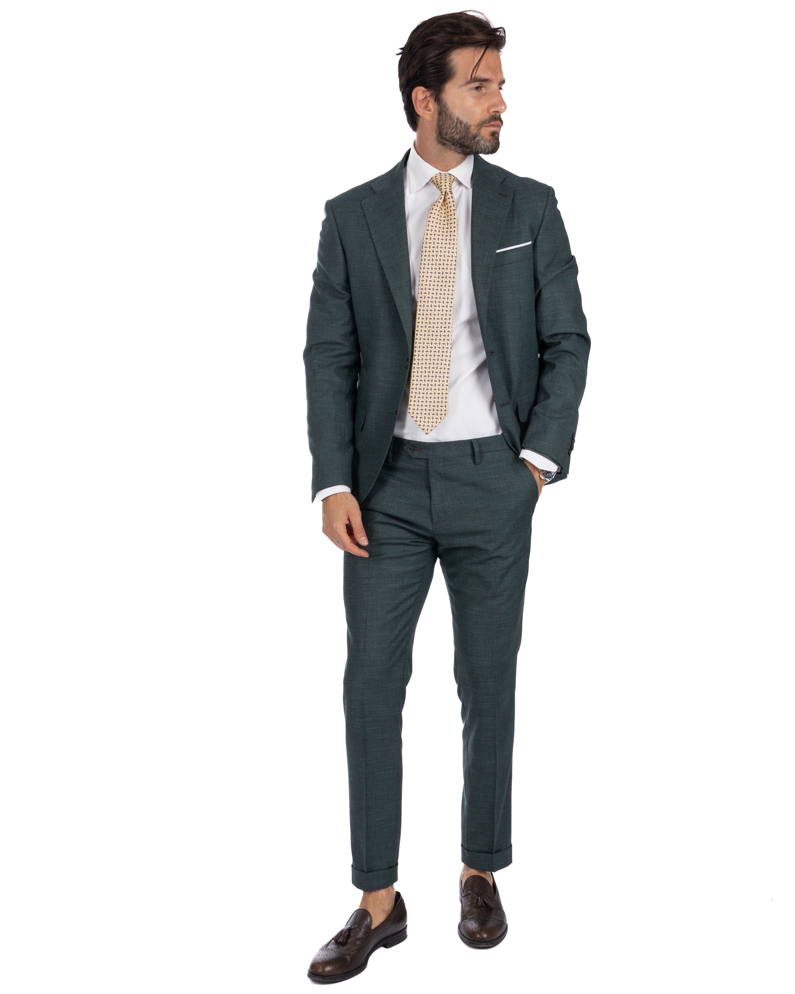 Lugano - green armored suit