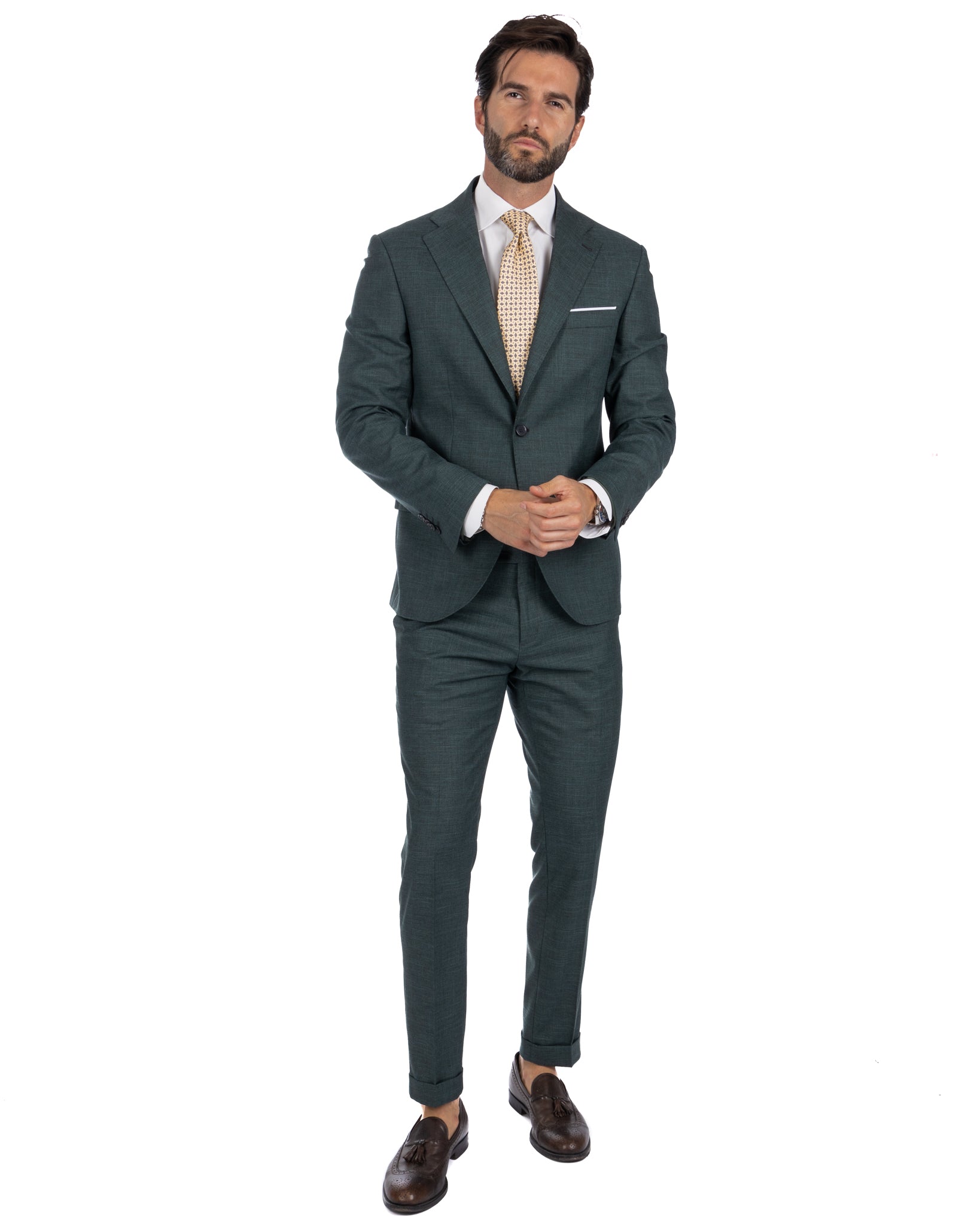 Lugano - green armored suit