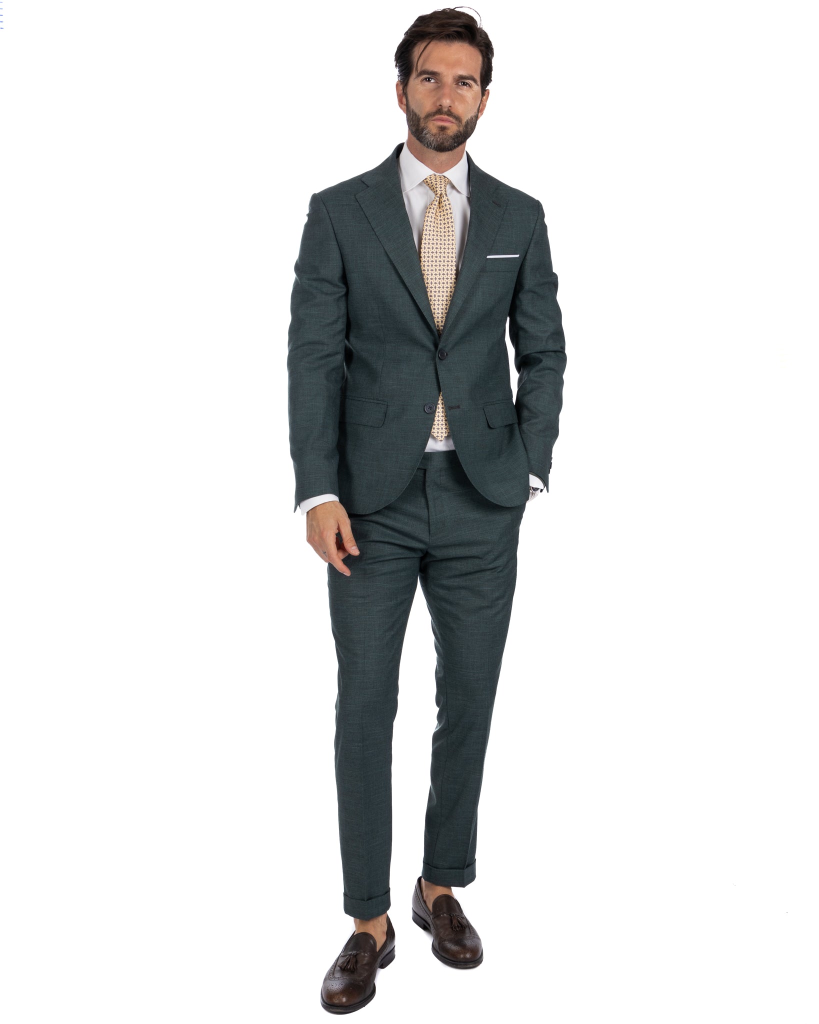 Lugano - green armored suit