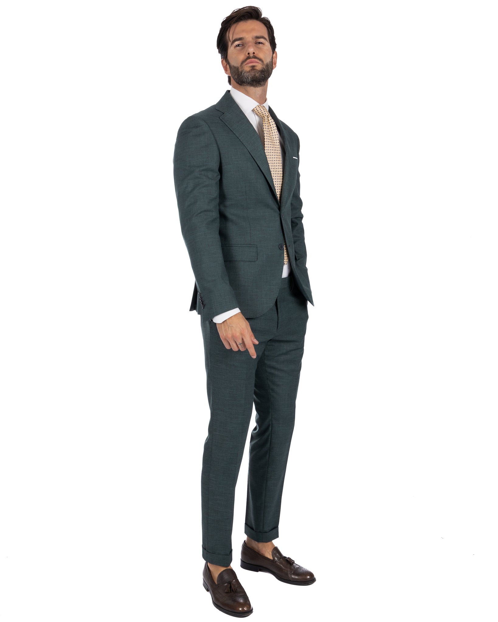 Lugano - green armored suit