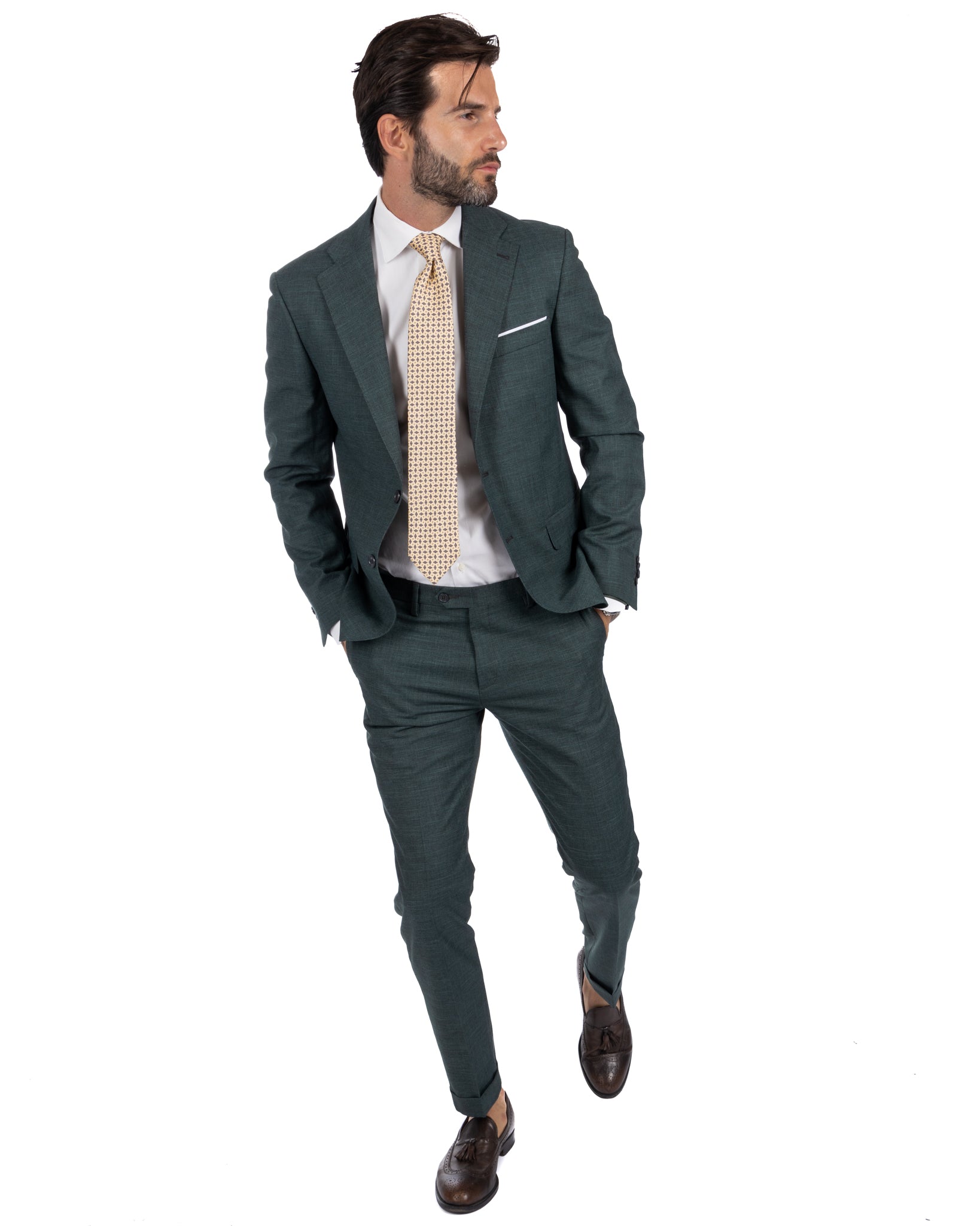Lugano - green armored suit