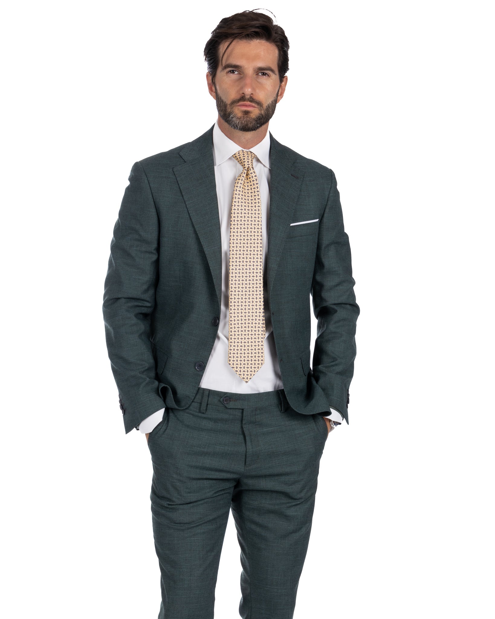 Lugano - green armored suit