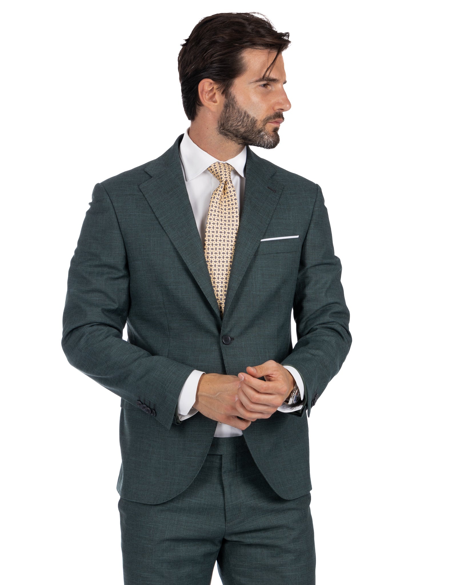 Lugano - green armored suit