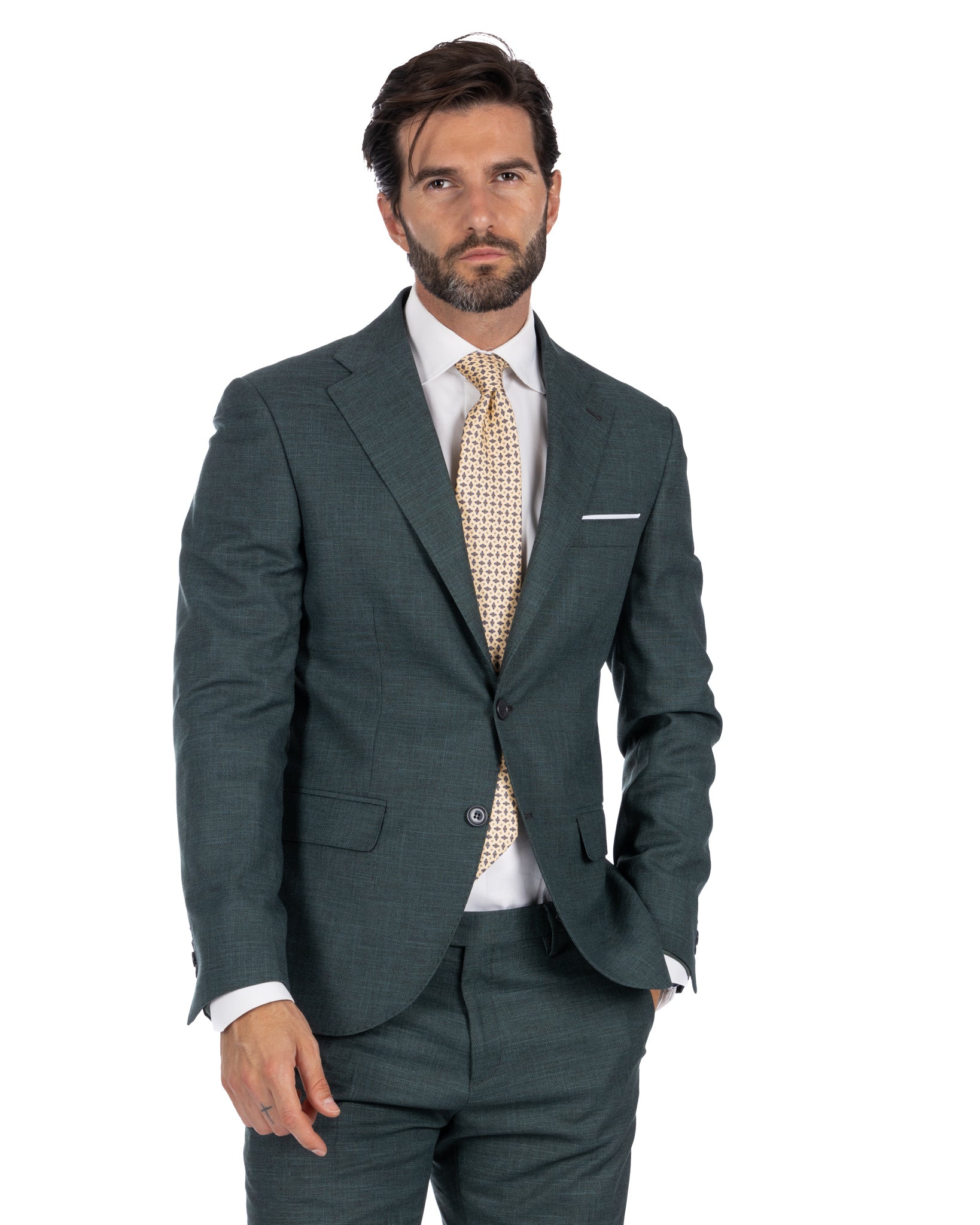 Lugano - green armored suit