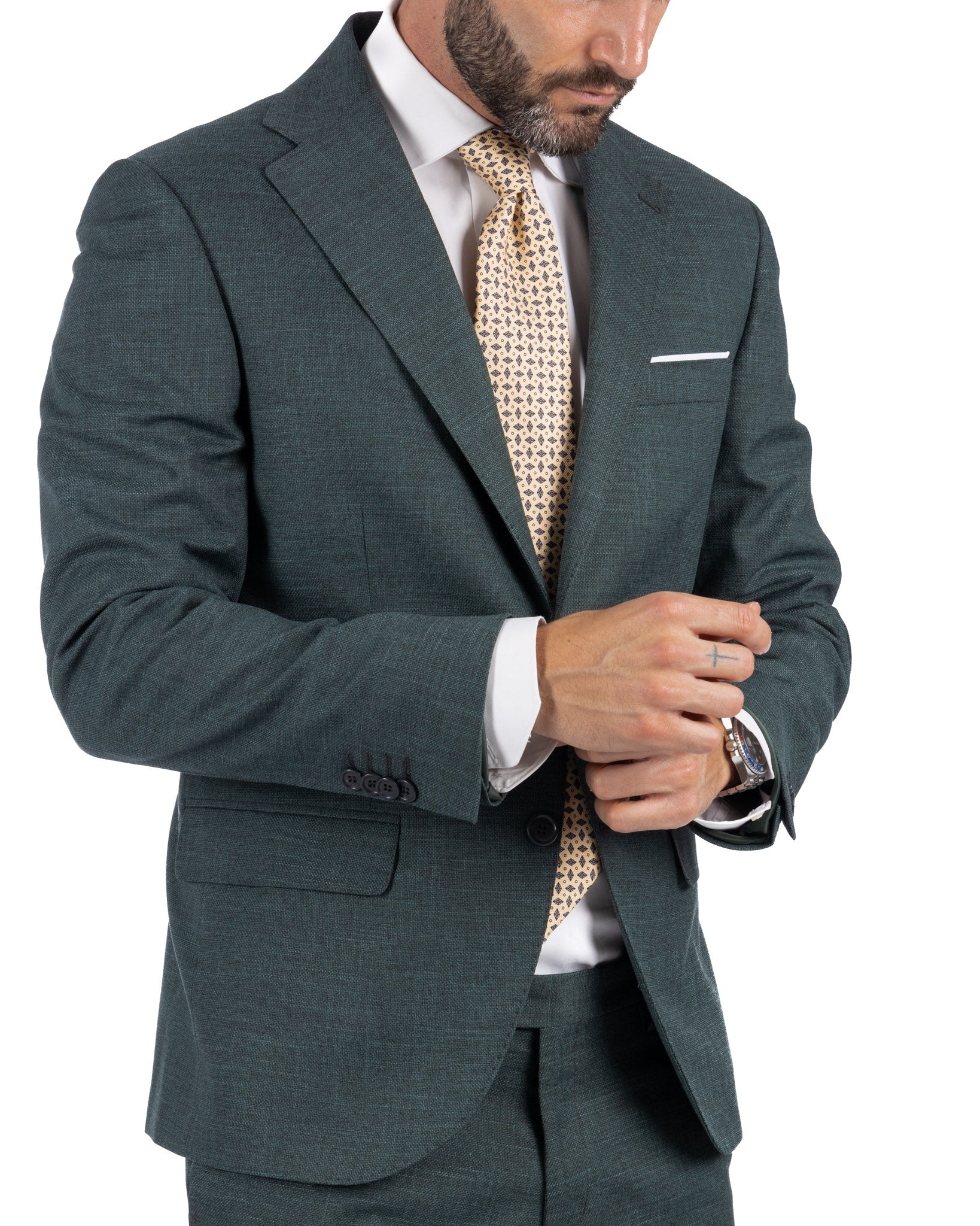 Lugano - green armored suit