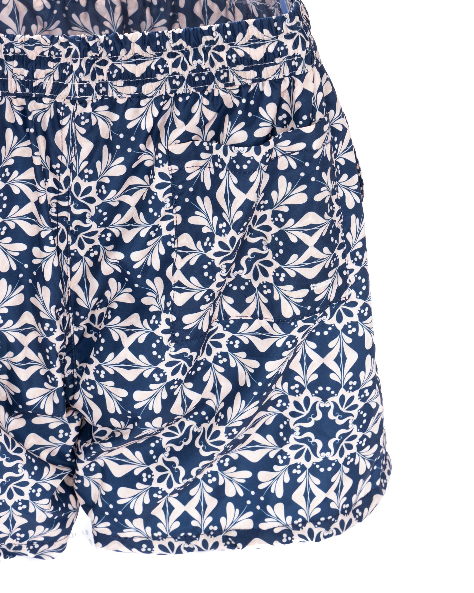 Maratea - costume à motifs majolique bleue