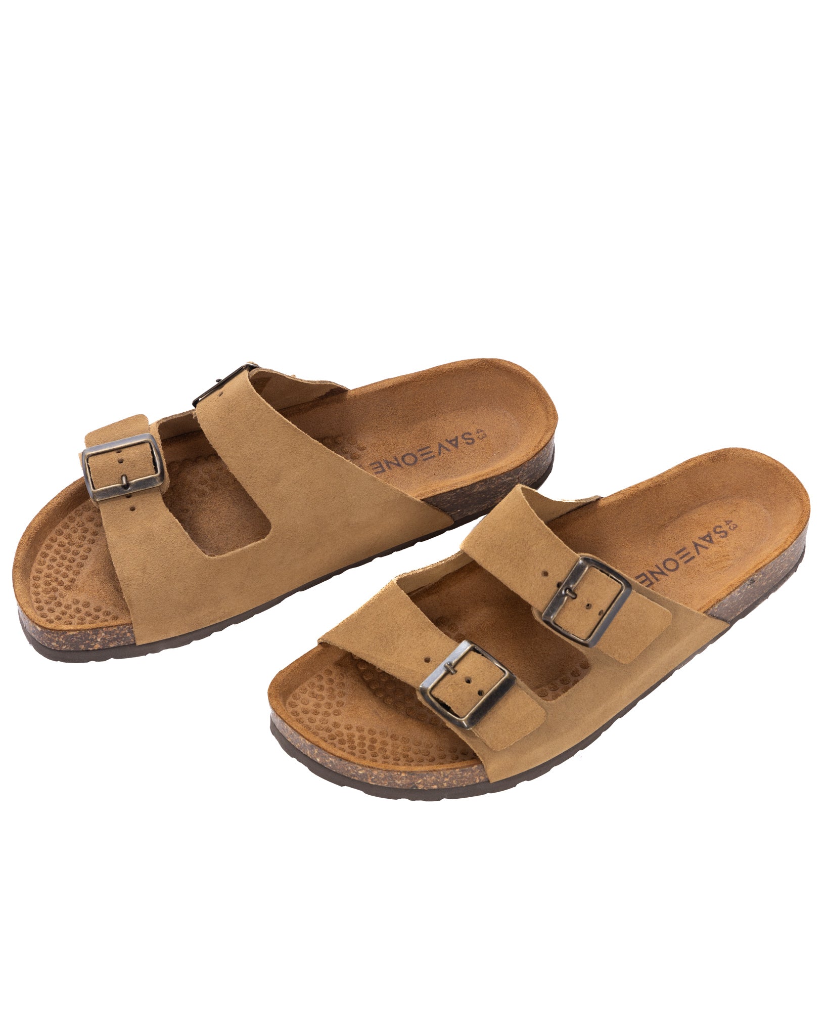 Lapo - chaussons en daim beige