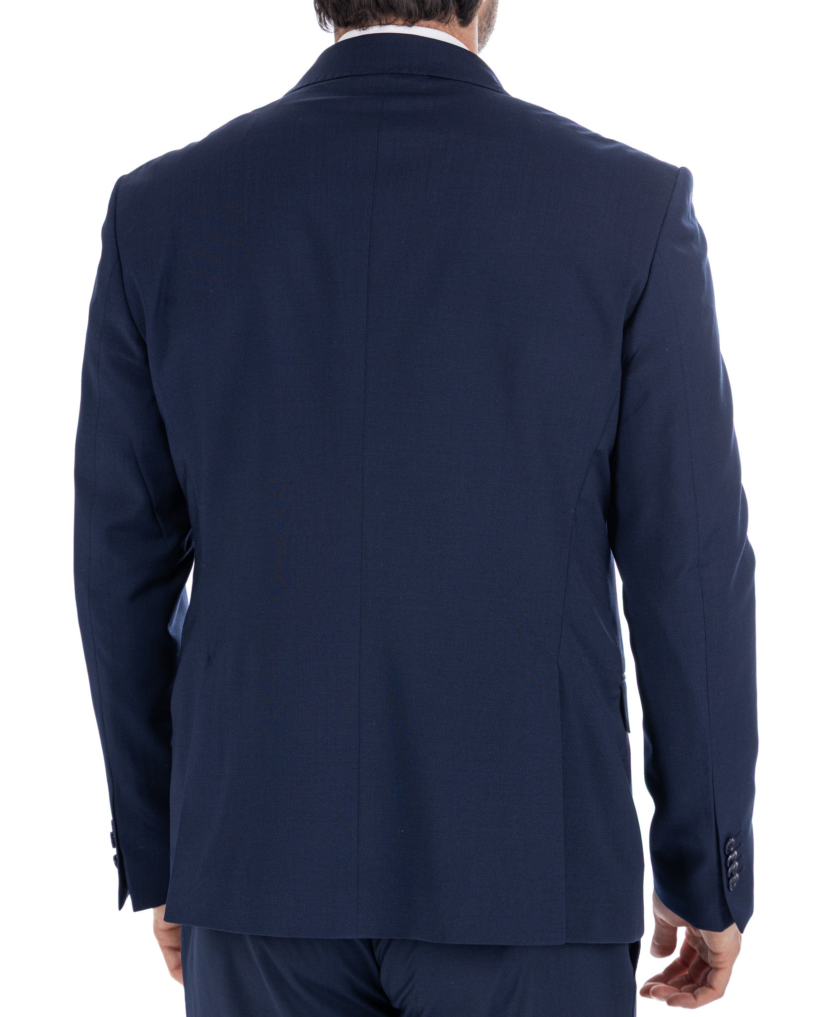 Ohrid - robe en laine mélangée bleue