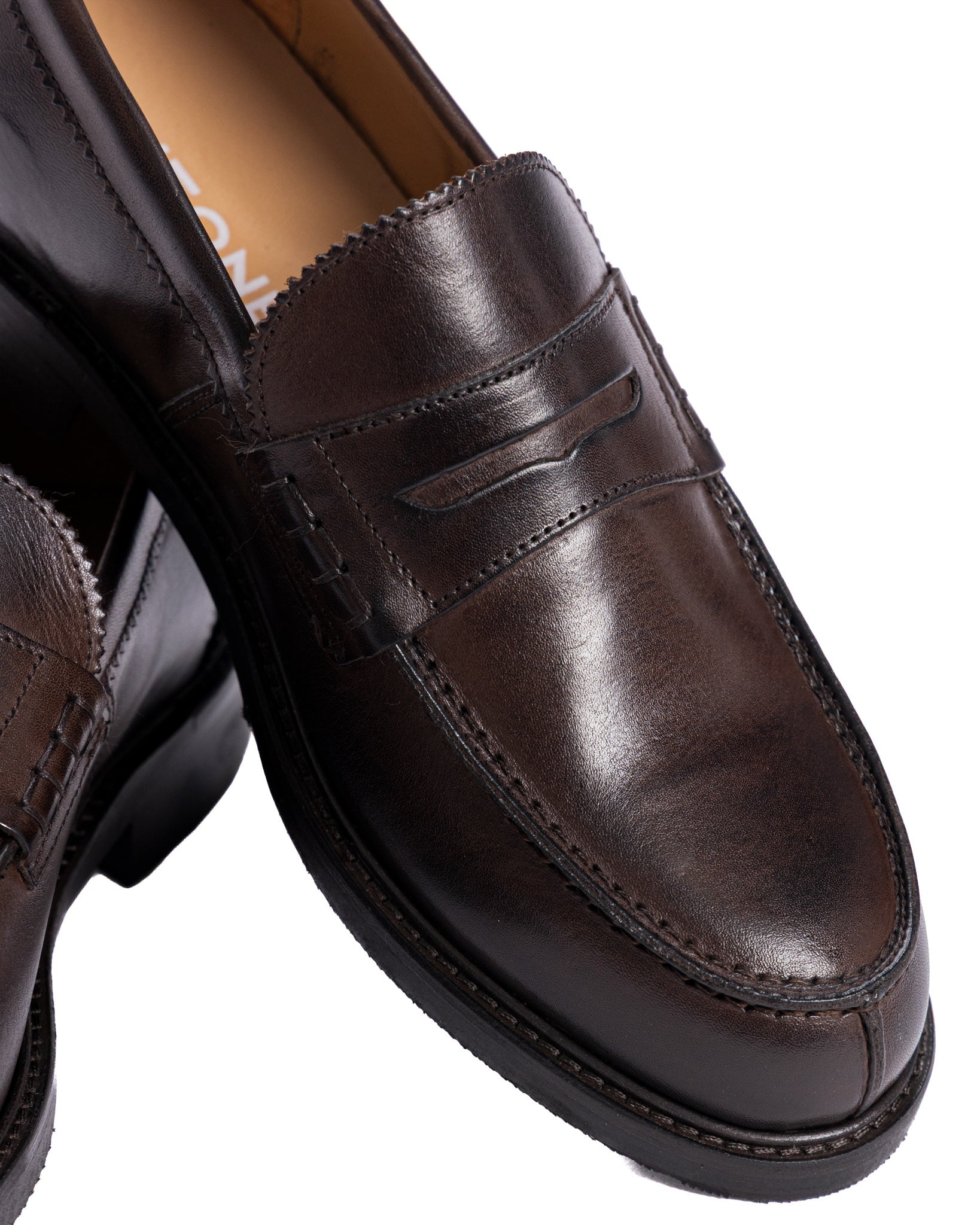 Joseph - dark brown leather college
