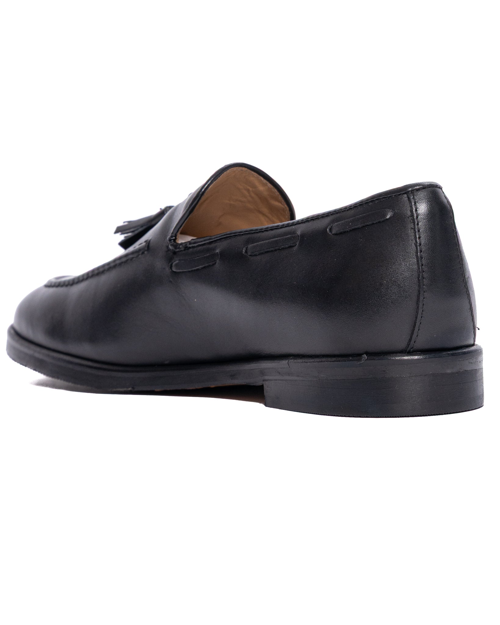 Jasper - mocassino in pelle nero