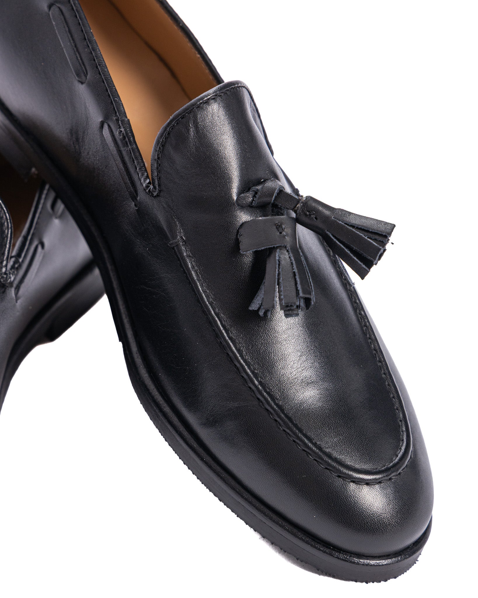 Jasper - mocassino in pelle nero