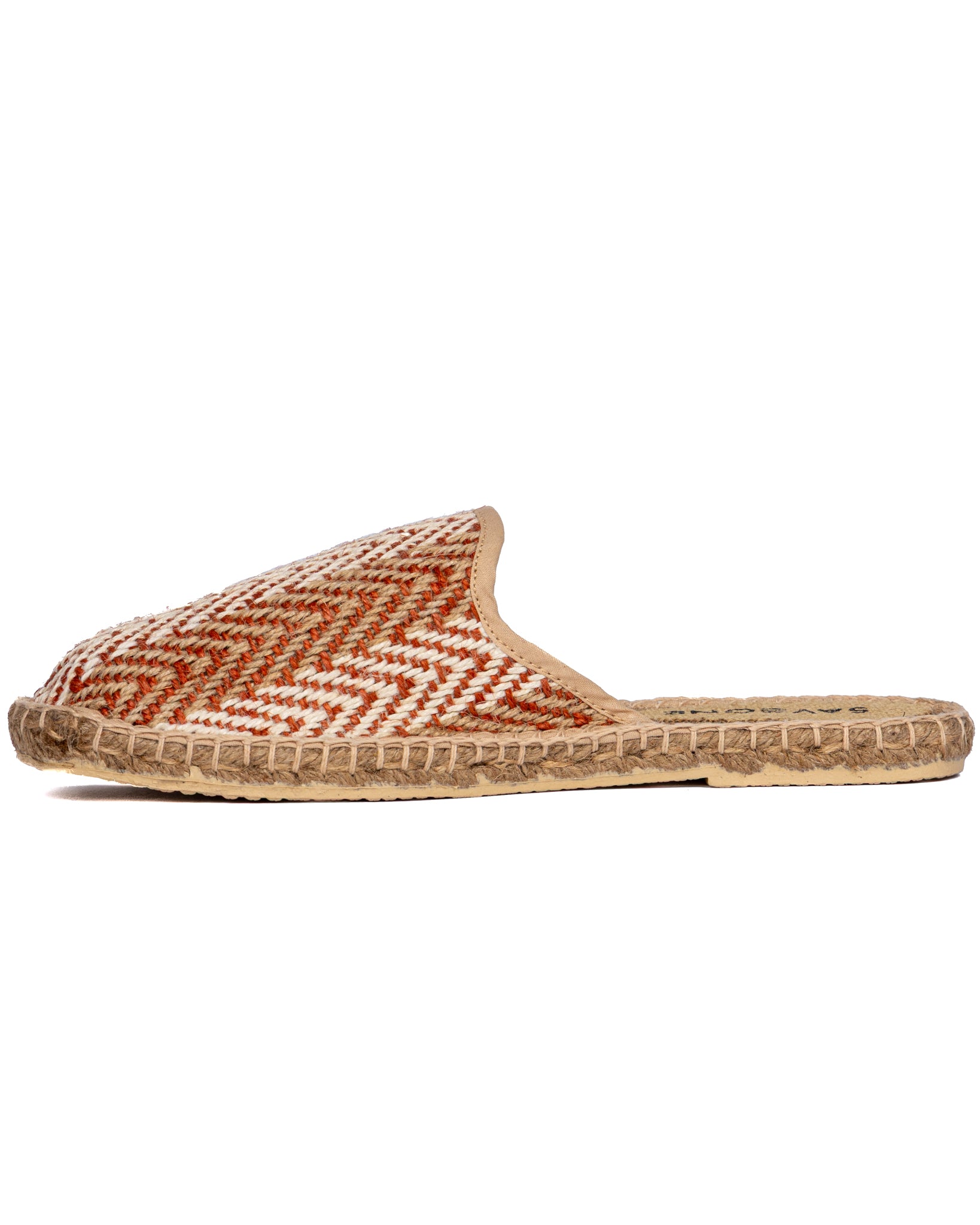 Lerici - mules espadrillas spigata mattone