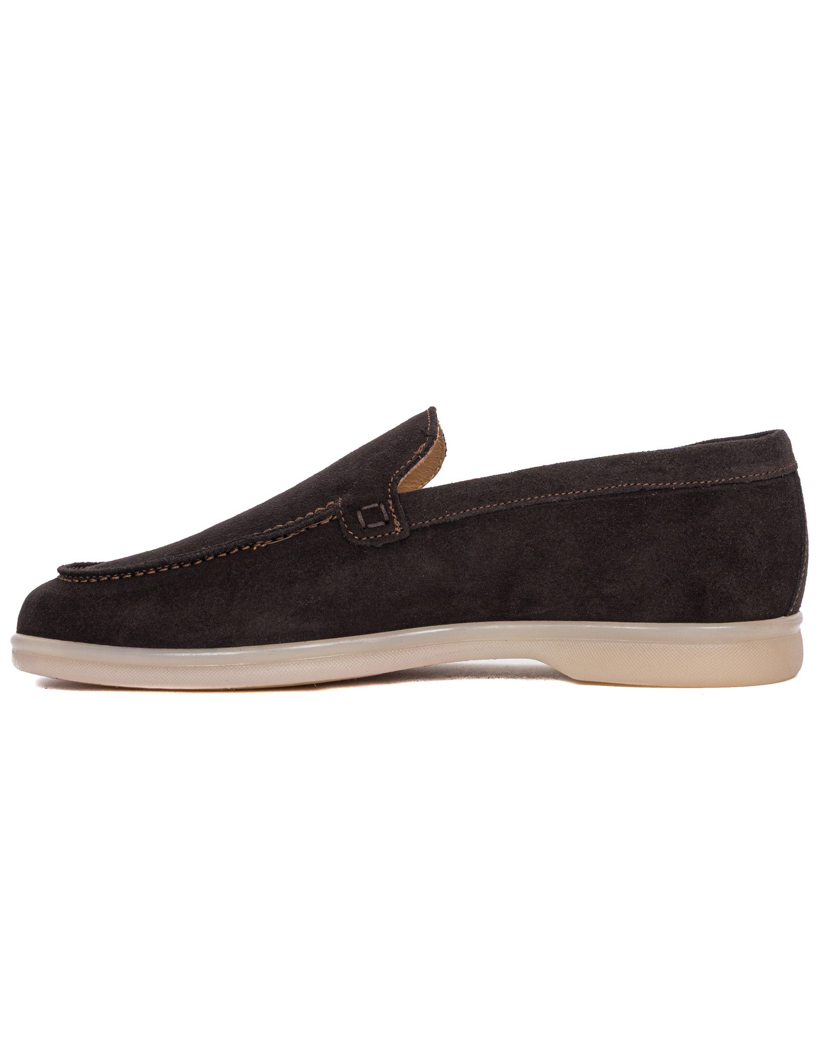 Valeri - dark brown suede moccasin