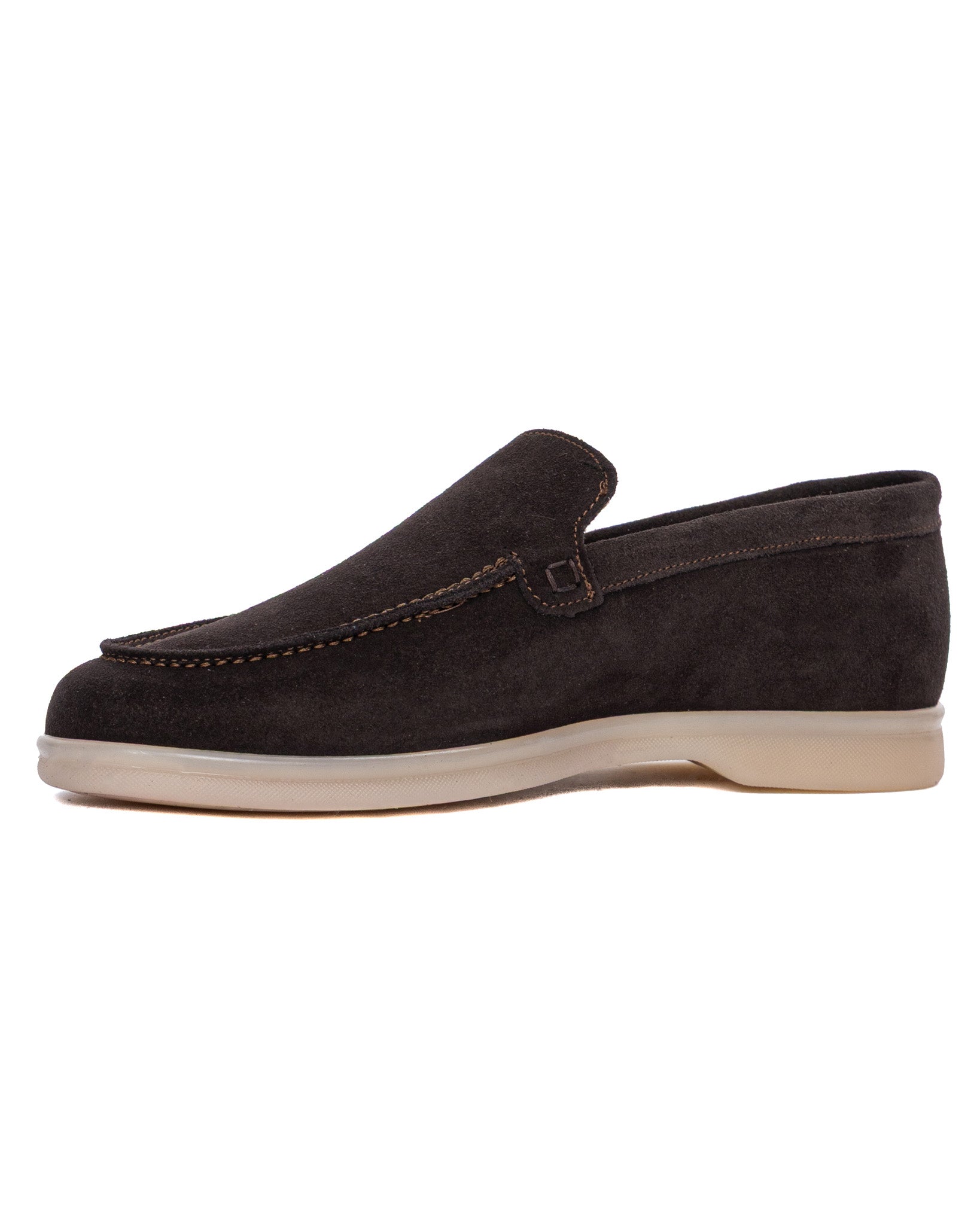 Valeri - dark brown suede moccasin