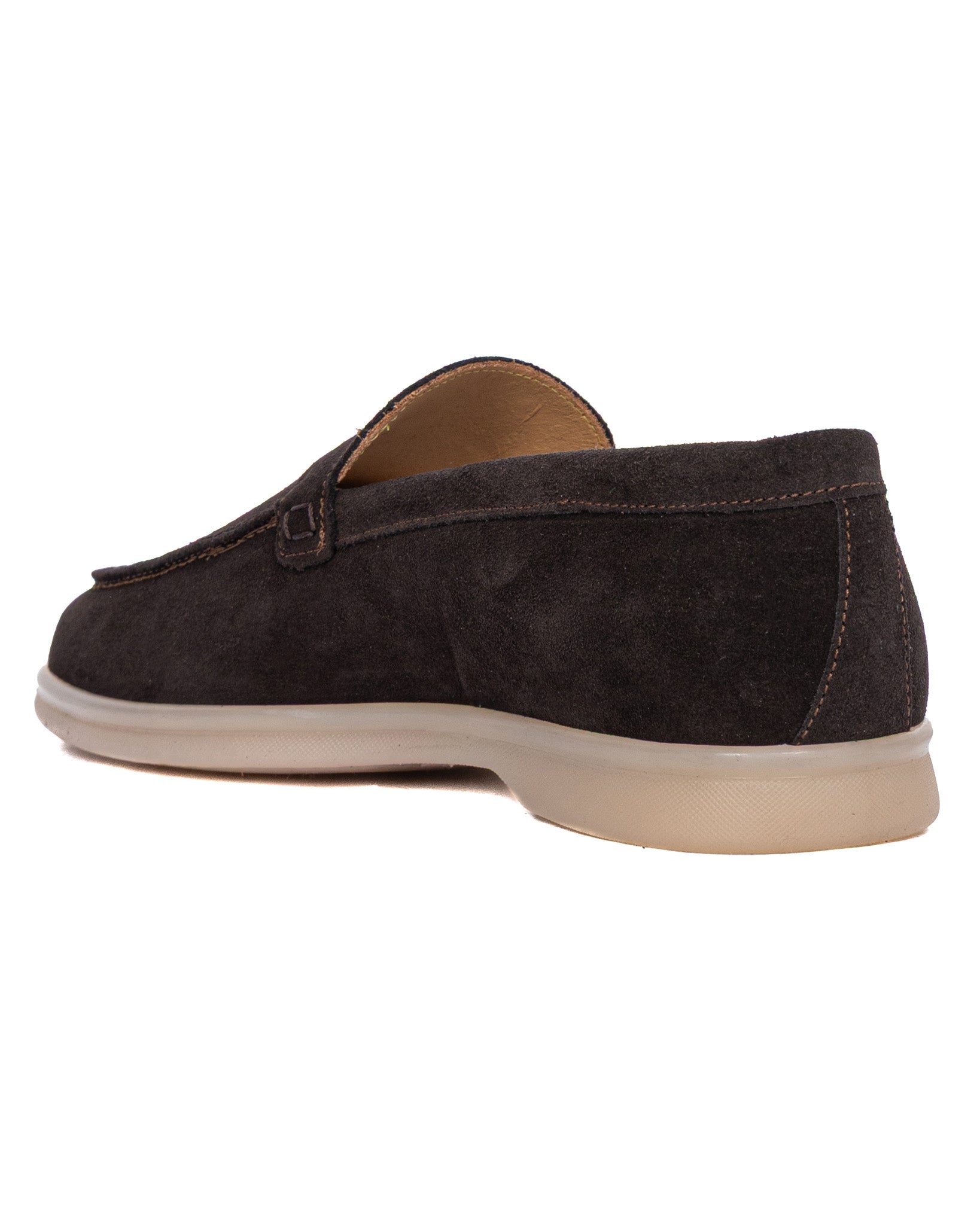 Valeri - dark brown suede moccasin
