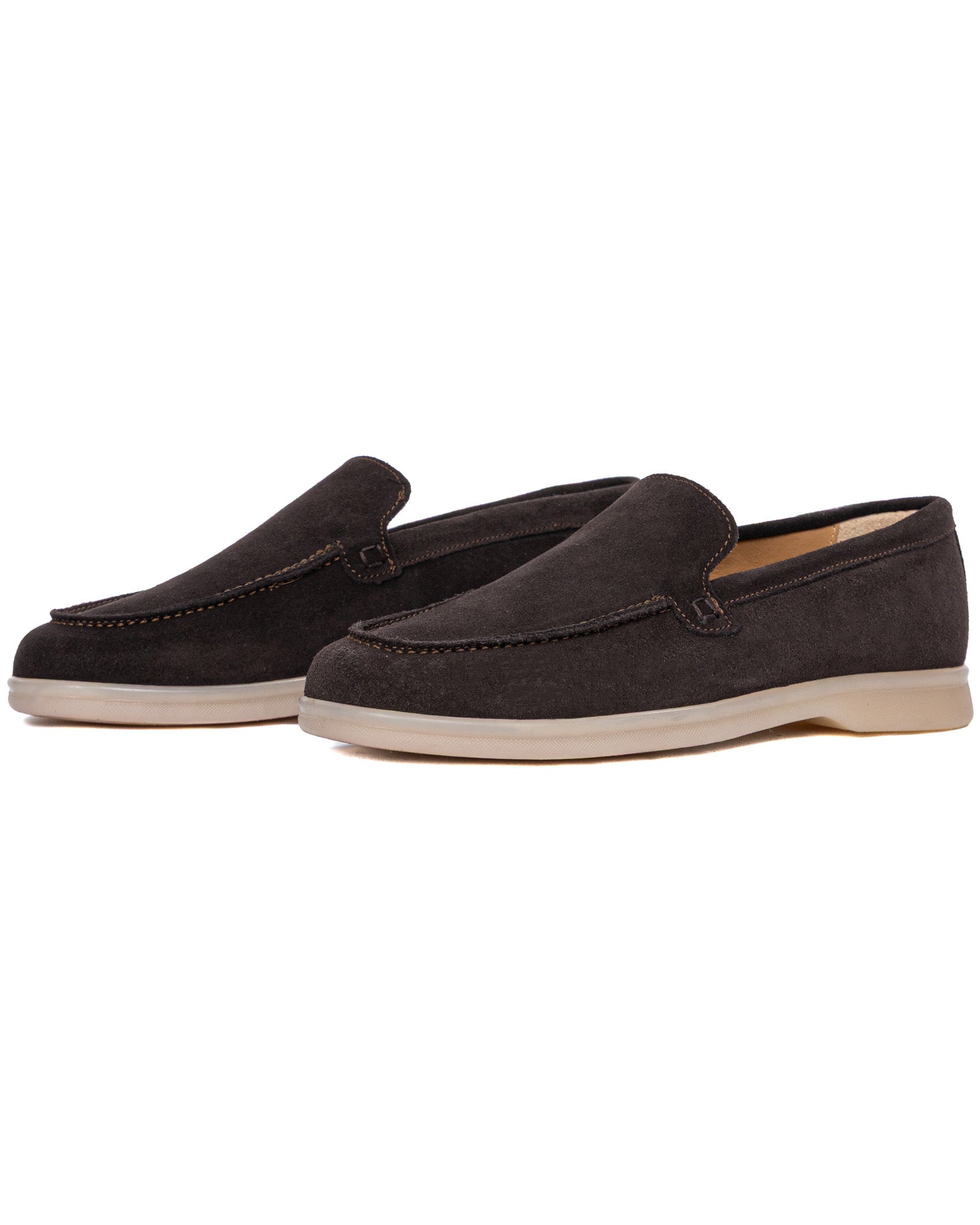 Valeri - dark brown suede moccasin