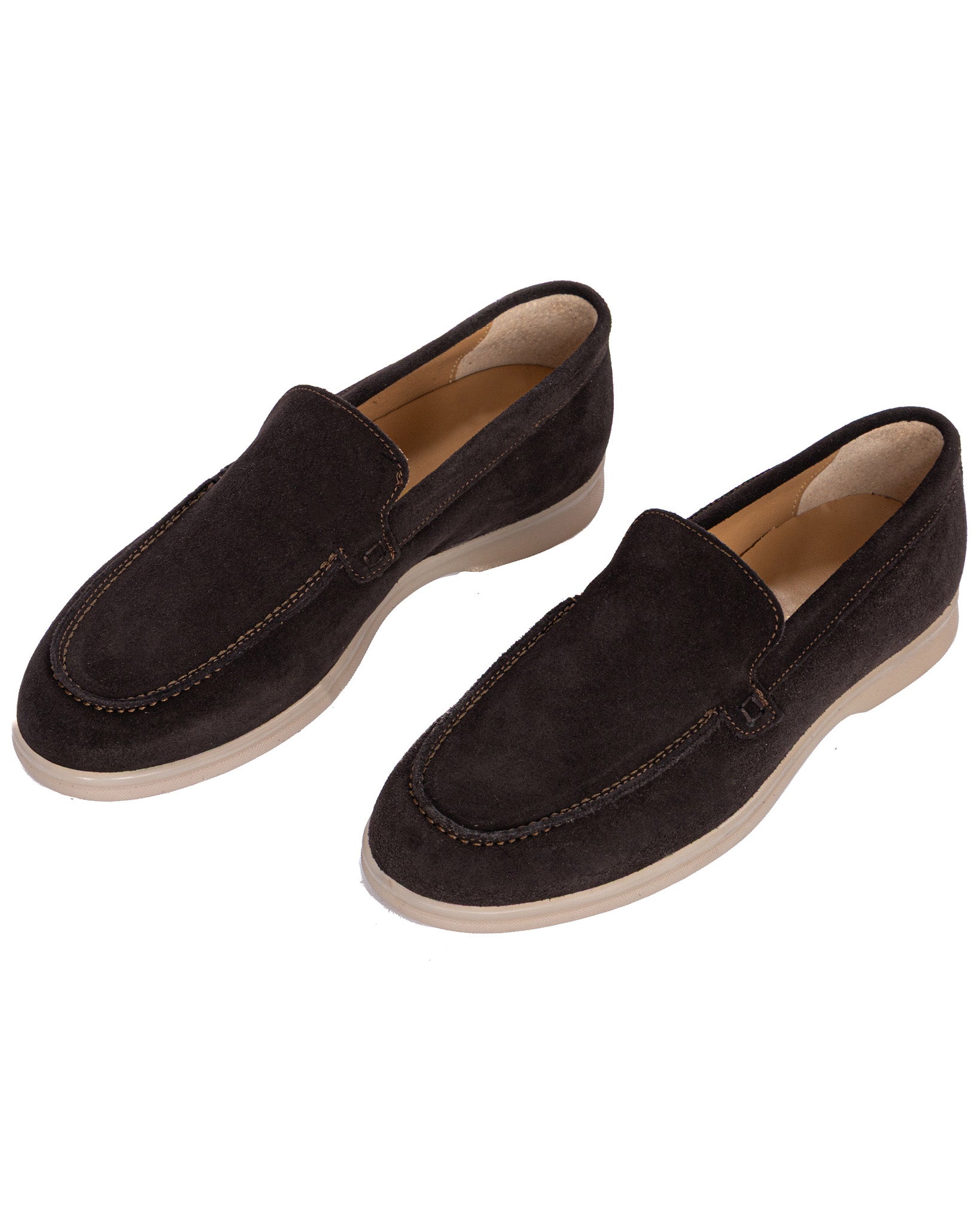 Valeri - dark brown suede moccasin