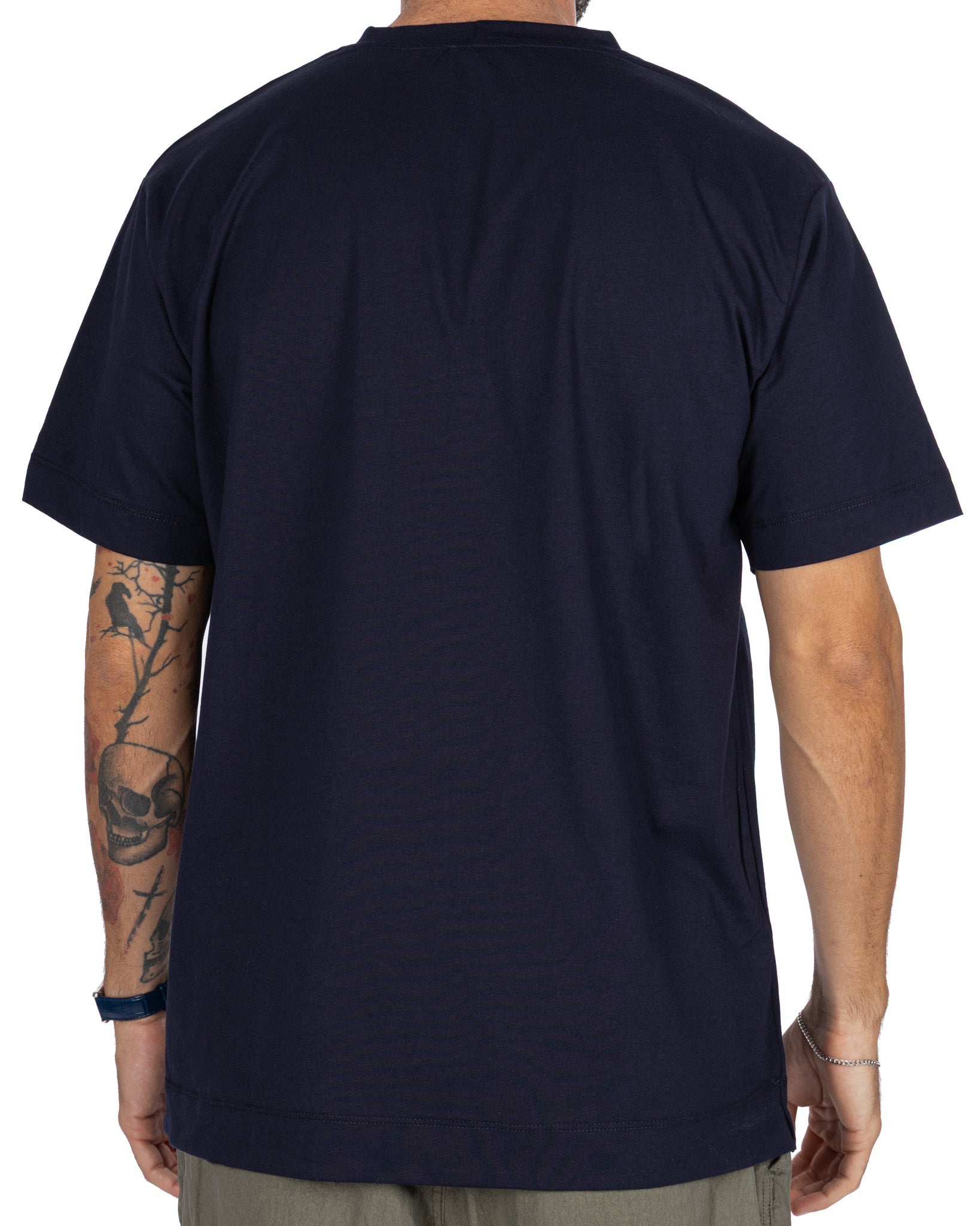 Bergen - t-shirt en coton bleu