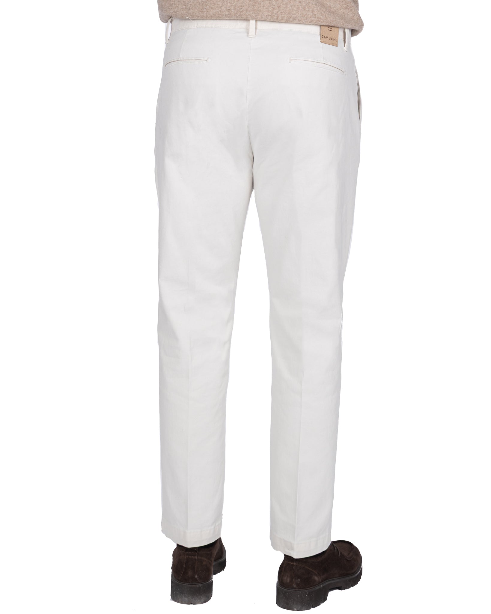 Pantalon en coton crème Sean