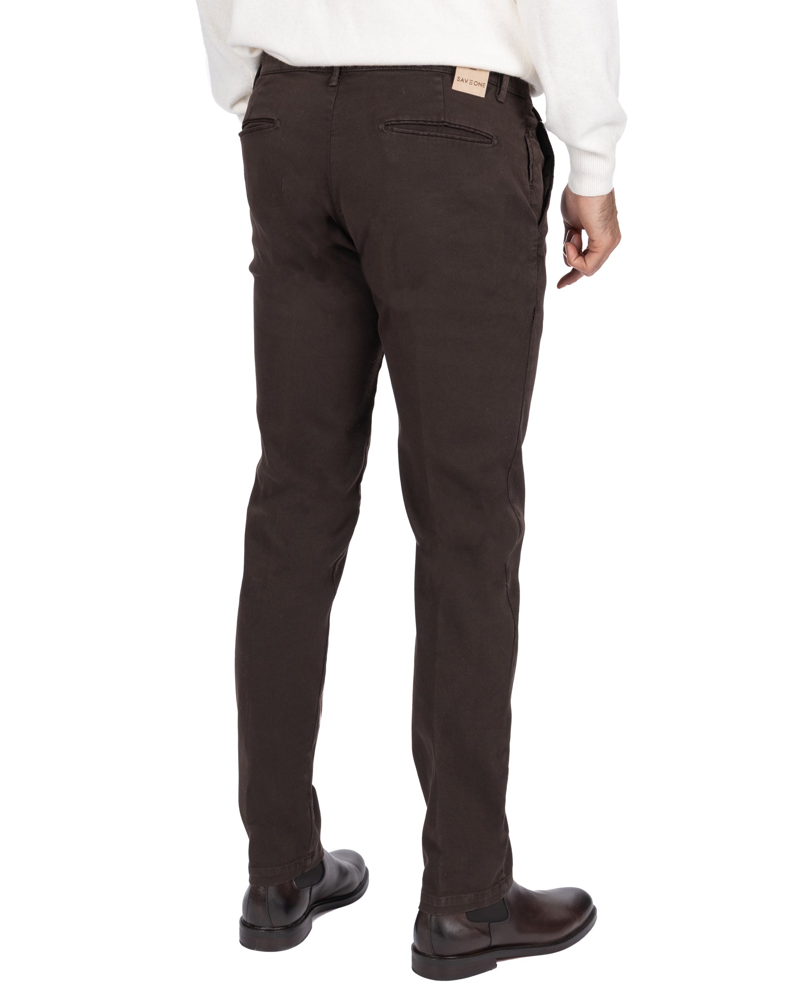 Dark brown armored Jack trousers