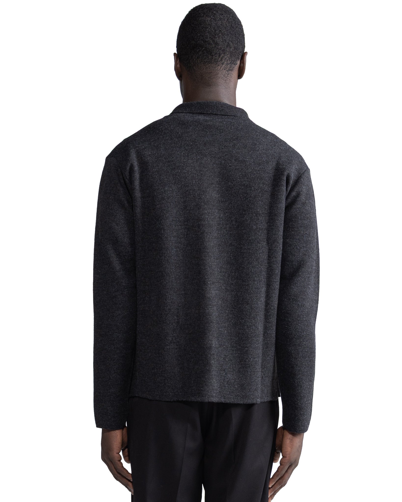 Krakatoa Knit Jacket Charcoal